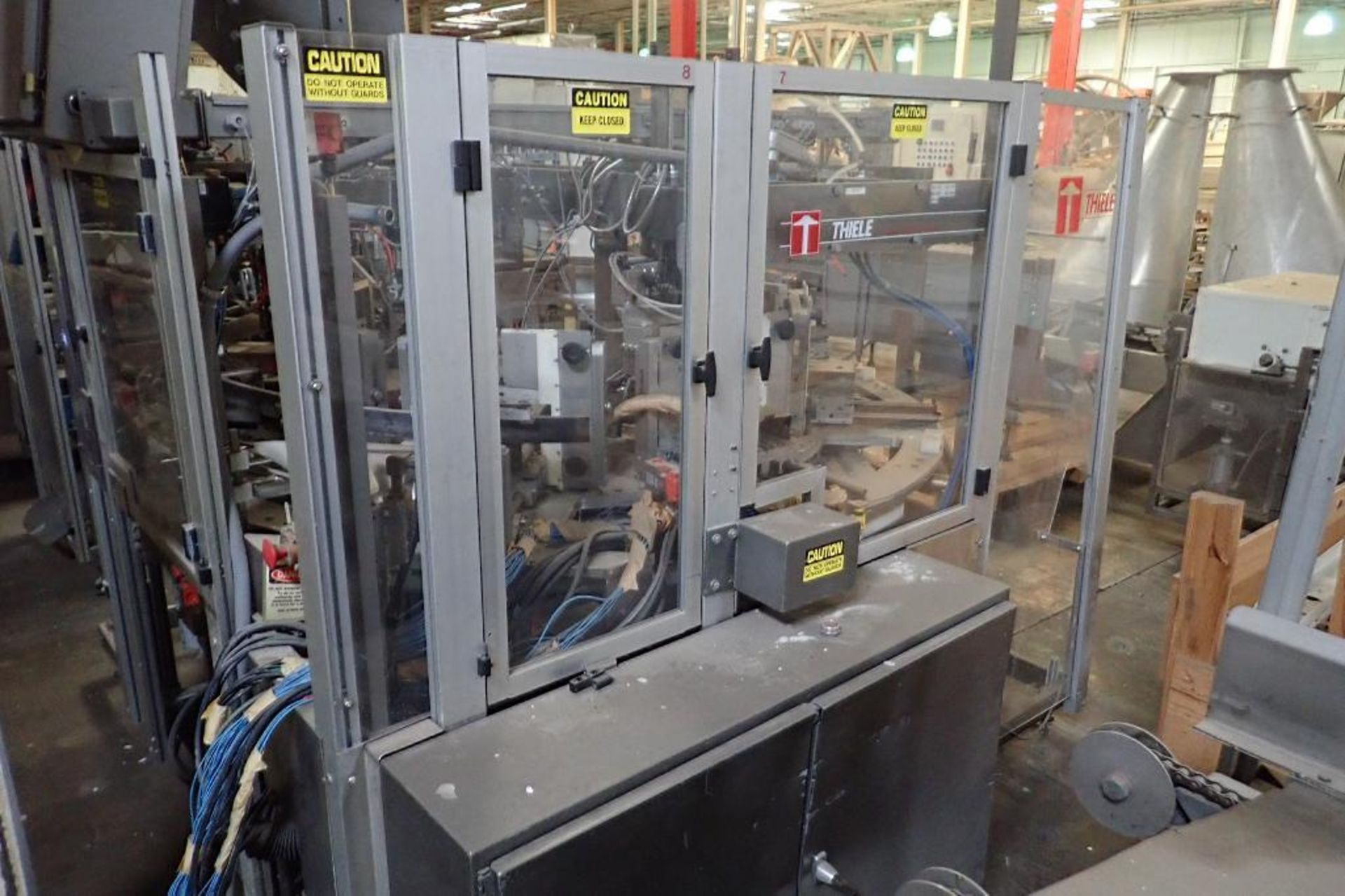 Thiele Special IM Cartoner/Bagger, rotary style, touch screen controls **Rigging FEE: $200 ** - Image 14 of 19