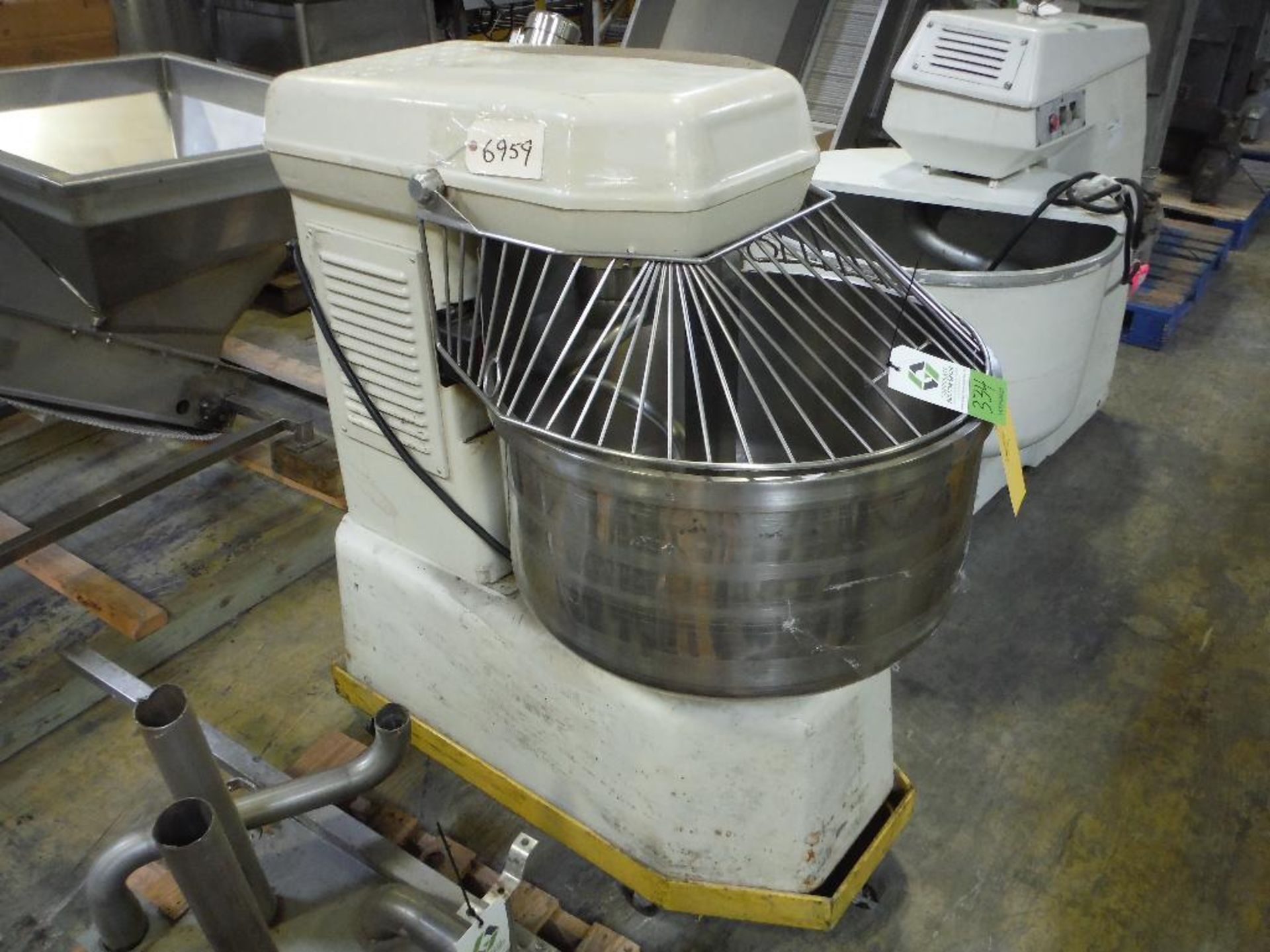 Colborne spiral mixer, Model 100-F, SN 108-86, SS bowl 28 in. dia x 16 in. deep **Rigging FEE: $100 - Image 2 of 9