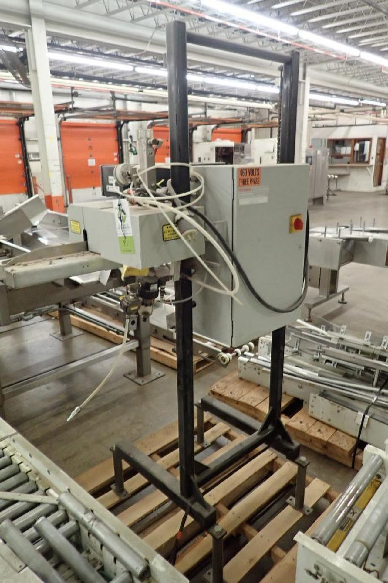 Fischbein bag sealer, Model HAS1003001000000, SN HAS001090100, with Slidell conveyor, Model 1012 160 - Image 4 of 27