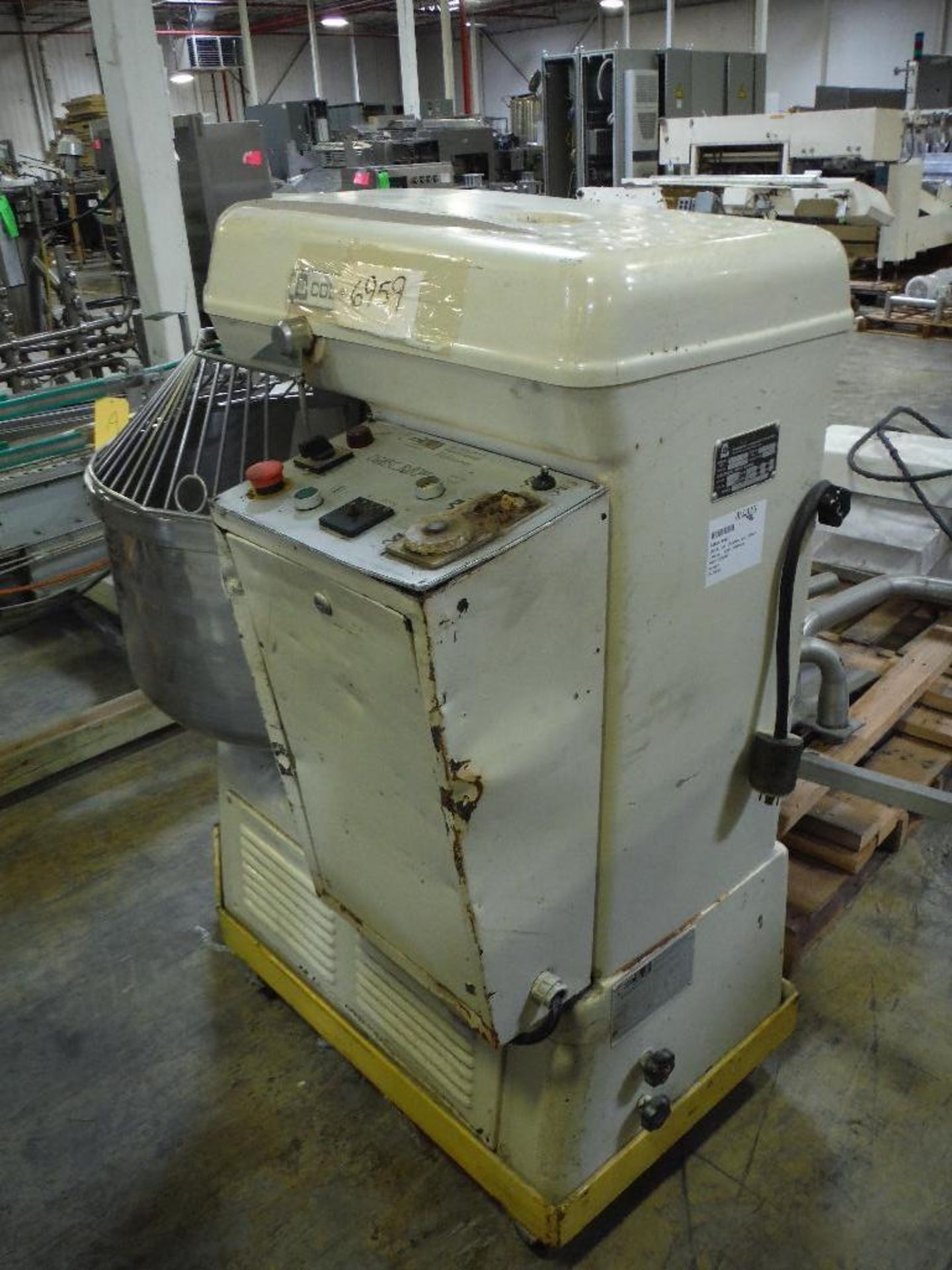 Colborne spiral mixer, Model 100-F, SN 108-86, SS bowl 28 in. dia x 16 in. deep **Rigging FEE: $100 - Image 3 of 9