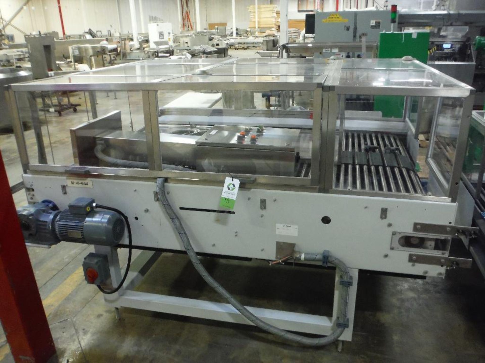 2007 Sidel divider conveyor, Model TDC_0005, SN 904835-SMMM0327, 98 in. long x 66 in. wide, with con