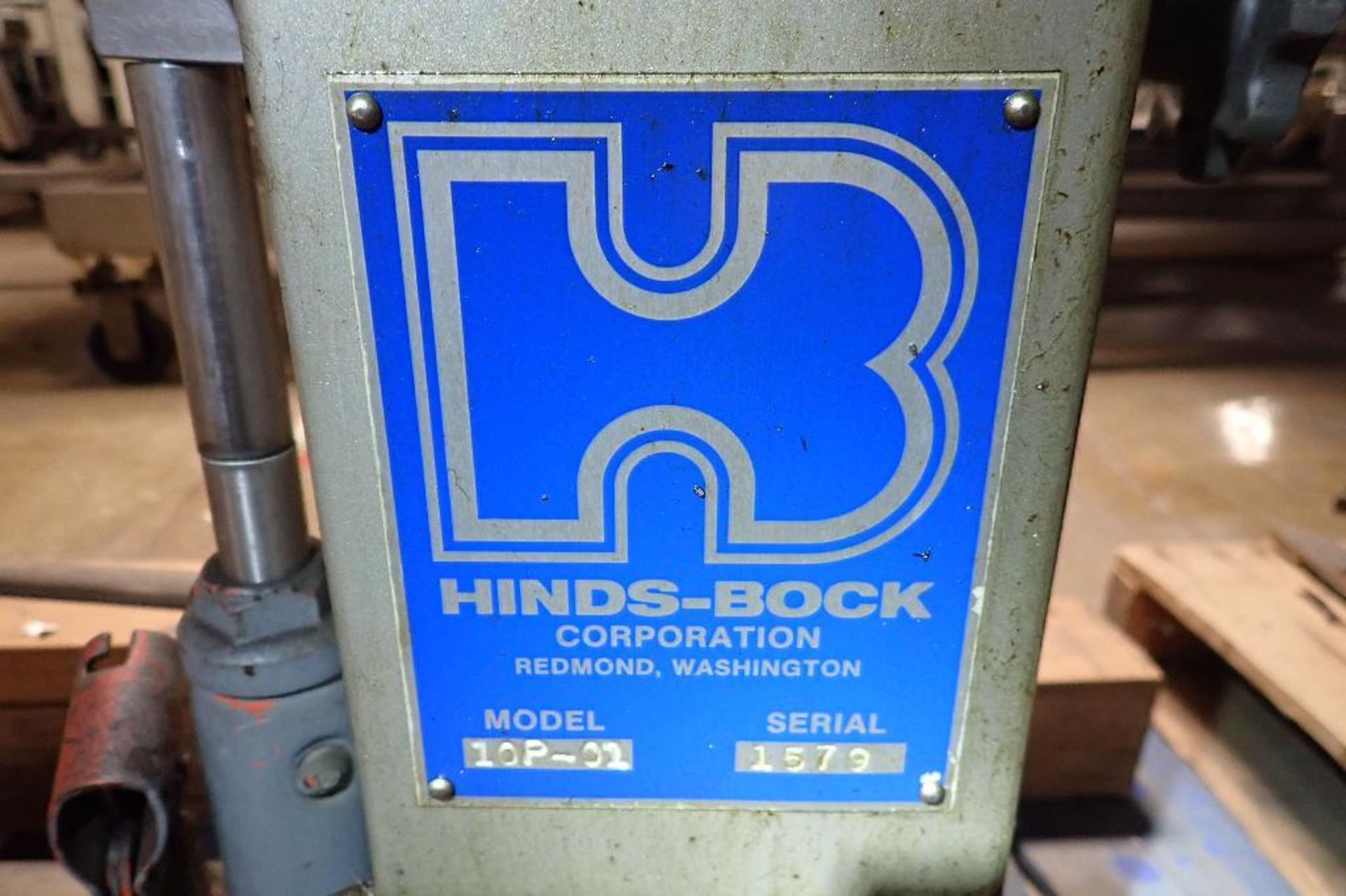 Hinds-Bock 10 piston depositor with jacketed mix tank, Model 10P-01, SN 1579, 20 in. dia x 11 in. st - Image 11 of 14