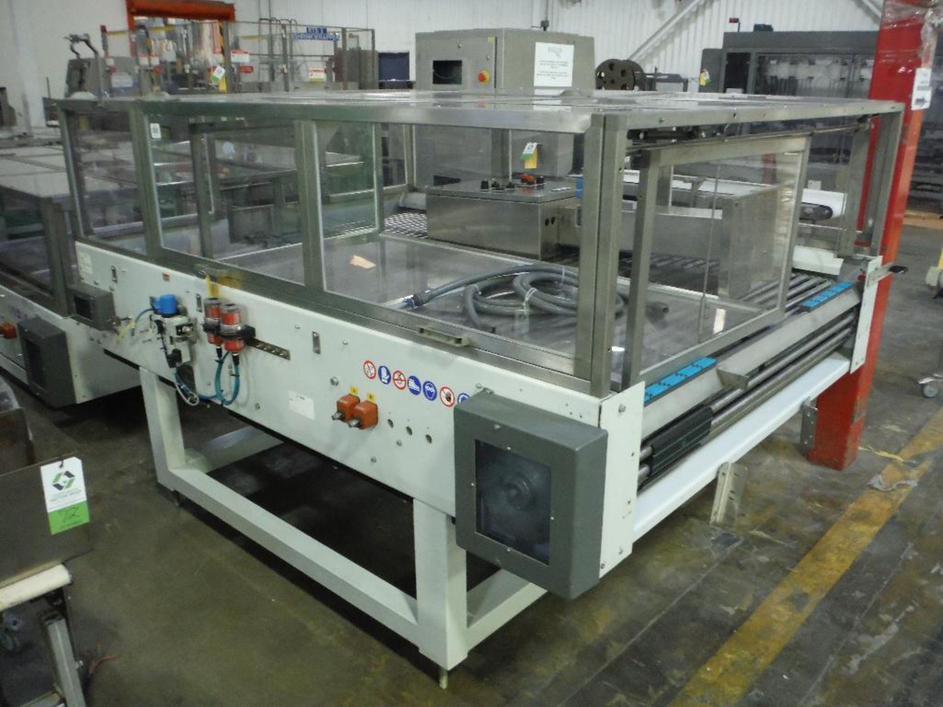 2007 Sidel divider conveyor, Model TDC_0005, SN 904835-SMMM0327, 98 in. long x 66 in. wide, with con - Bild 7 aus 12