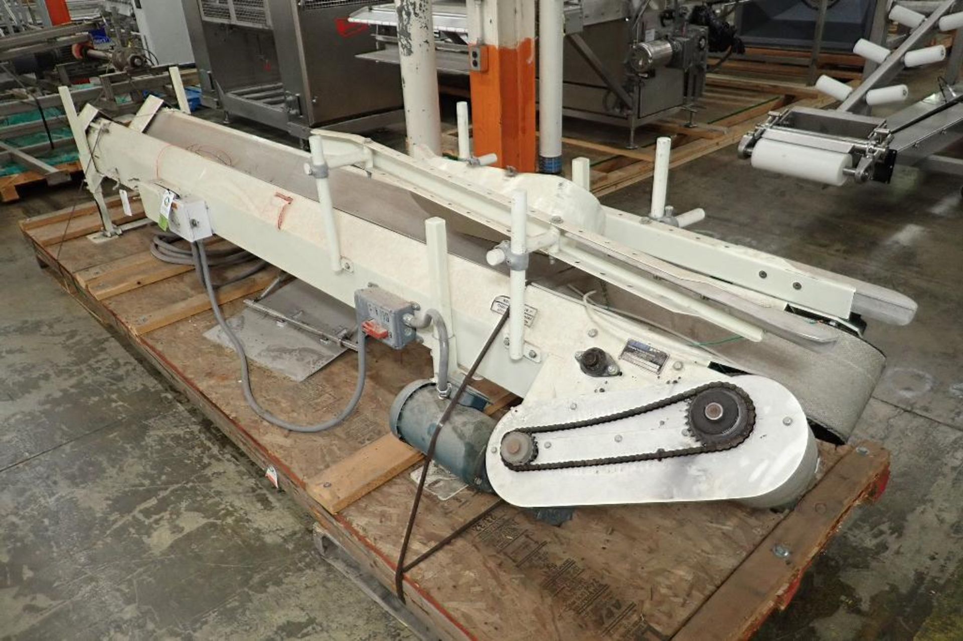 Fischbein bag sealer, Model HAS1003001000000, SN HAS001090100, with Slidell conveyor, Model 1012 160 - Image 11 of 27