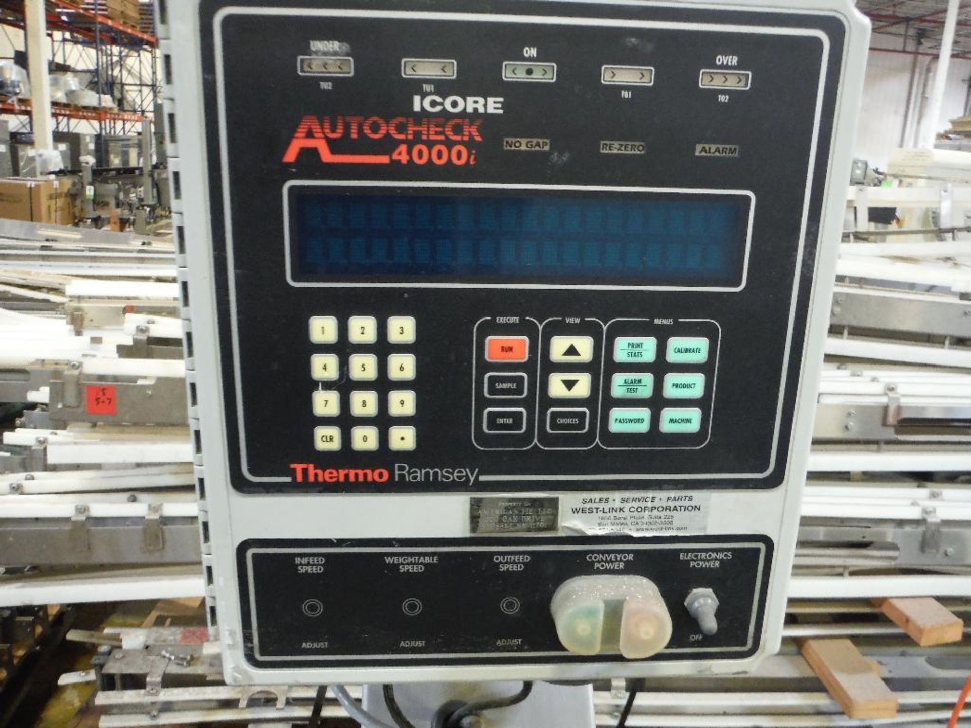 Ramsey Icore autocheck 4000i, 28 in. x 11 in. scale head **Rigging FEE: $75 ** - Image 3 of 5