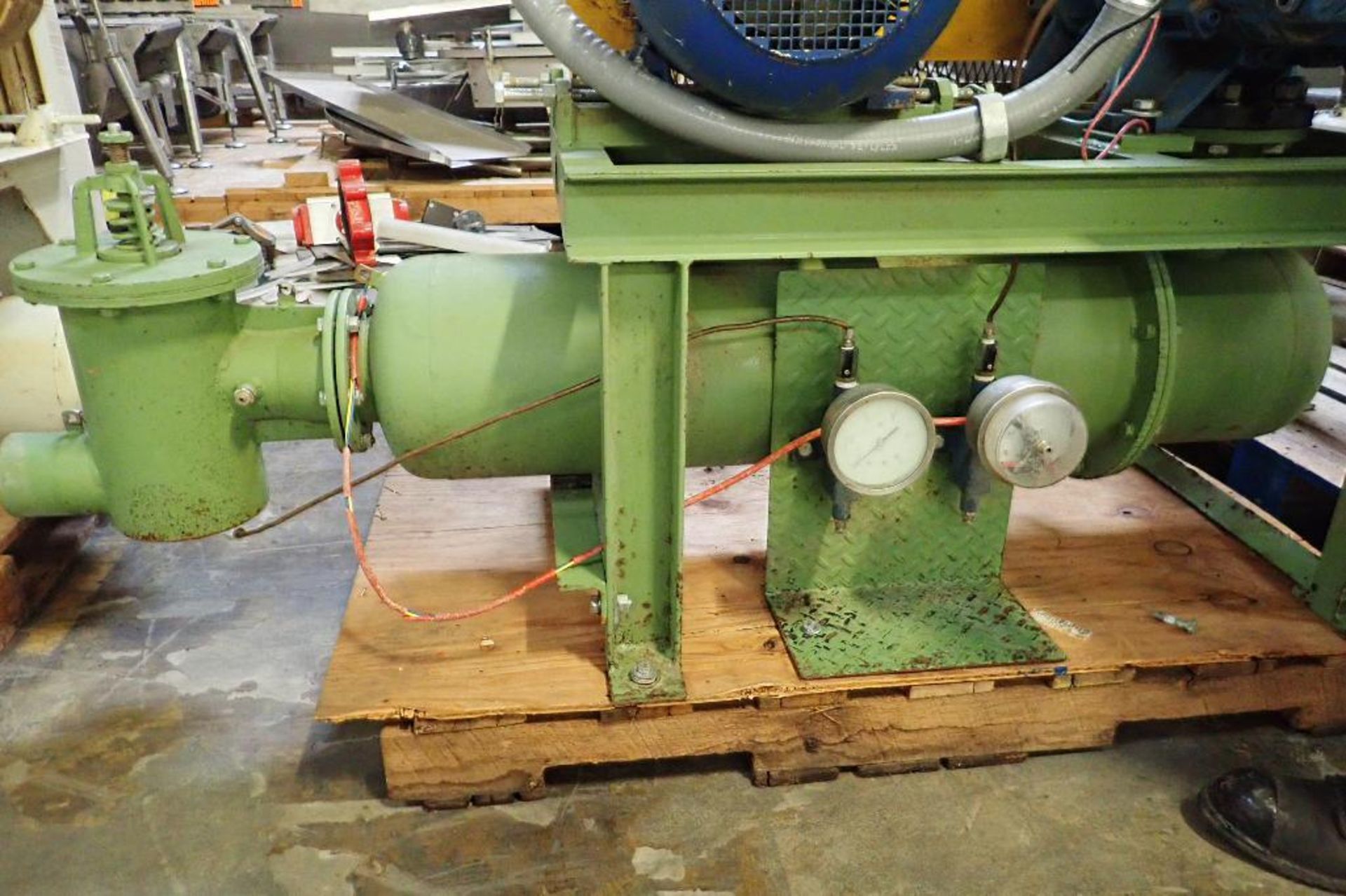 Simbianca rotary lobe blower package, Model GMV 50, SN 1109, Robuschi lobe blower, Type RB50C/V, SN - Image 8 of 8