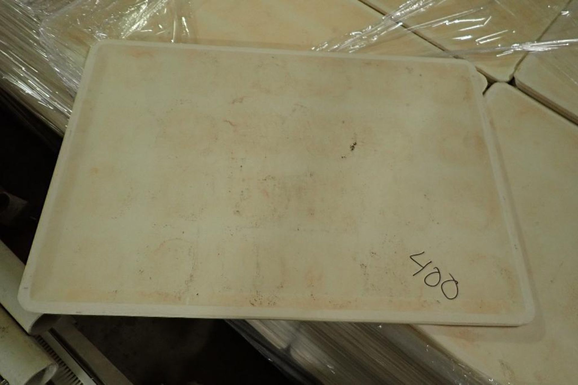 MFG Tray, molded fiberglass trays, 18 in. x 26 in., approx. 400, (1) skid **Rigging FEE: $25 ** - Image 2 of 7