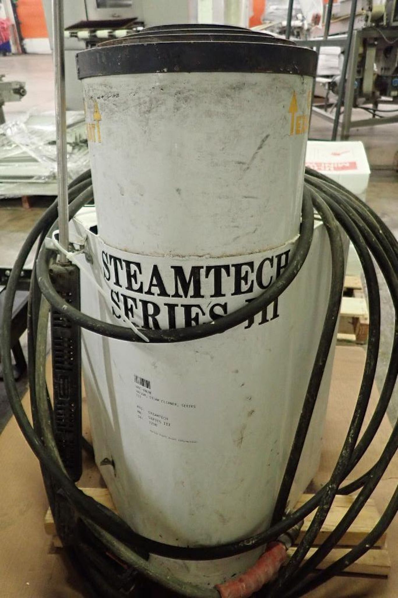 Steamtech series III hot water pressure washer, SN 6210, lp gas **Rigging FEE: $50 ** - Image 3 of 8