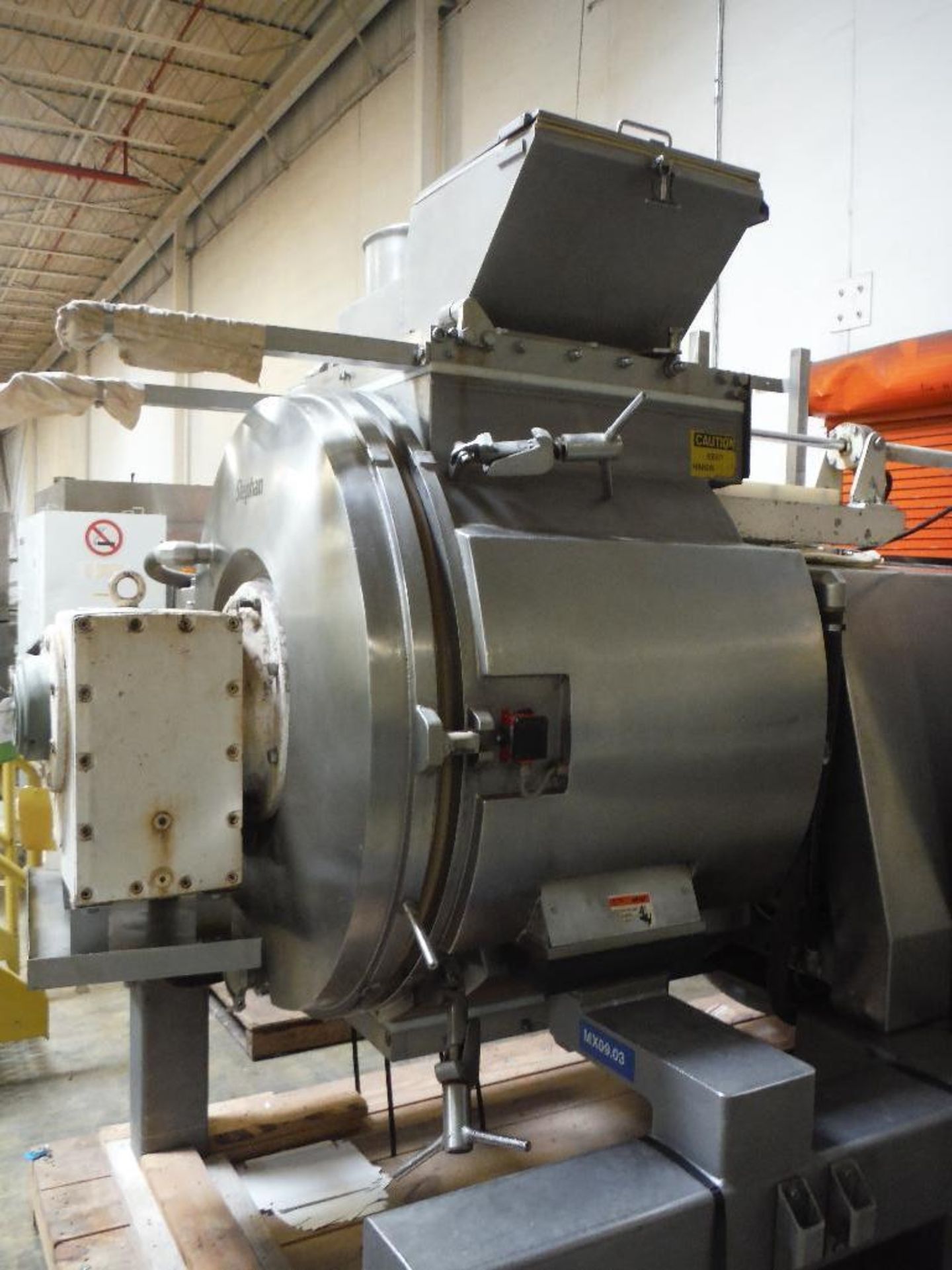 Stephan high speed jacketed mixer, Model TK_600, SN 714583, 43 in. bowl diameter x 26 in. deep, with - Image 7 of 29