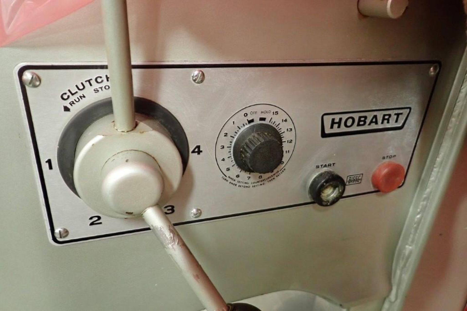 Hobart 80 qt mixer, Model M-802, SN 11-183-405, with SS bowl, 2 bowl dollies, beater attachment (Loc - Image 9 of 9