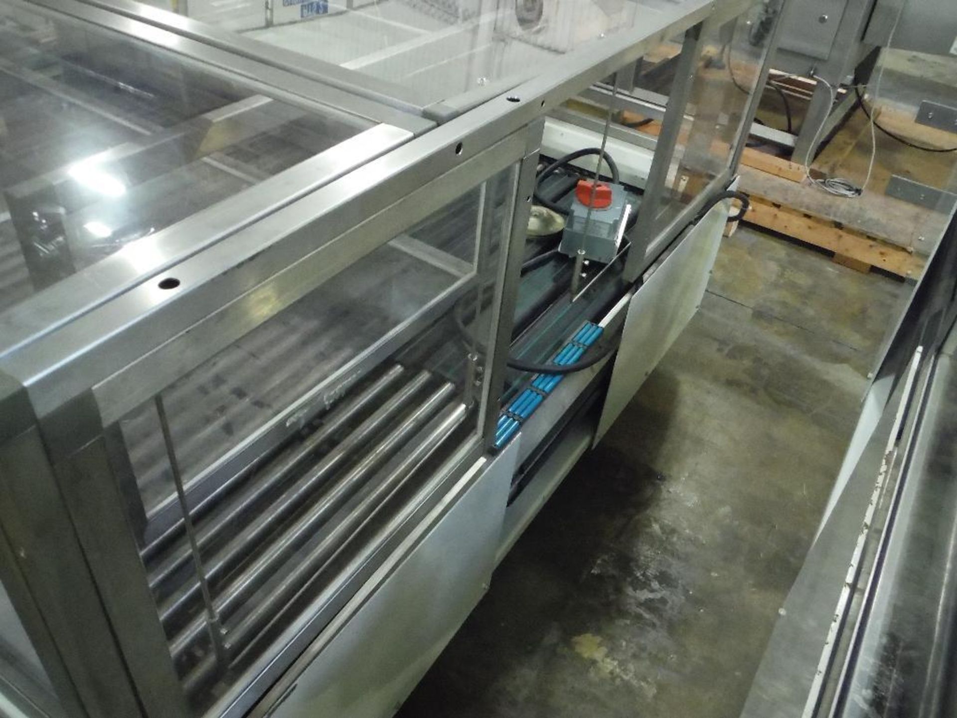 2007 Sidel combiner conveyor, Model TDC0016, SN 904835-SMMM0327, 98 in. long x 66 in. wide, with con - Bild 5 aus 11