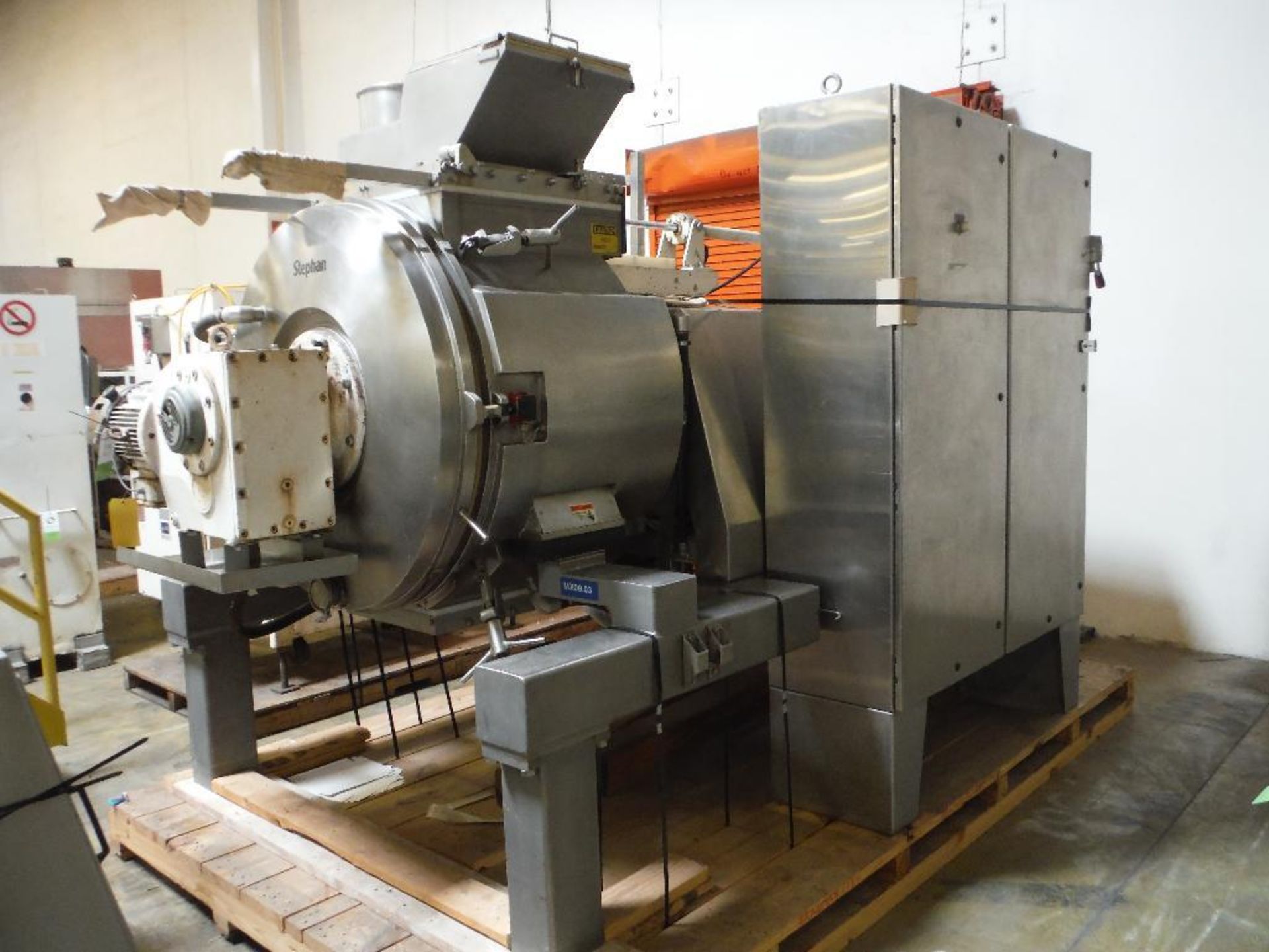 Stephan high speed jacketed mixer, Model TK_600, SN 714583, 43 in. bowl diameter x 26 in. deep, with - Image 6 of 29