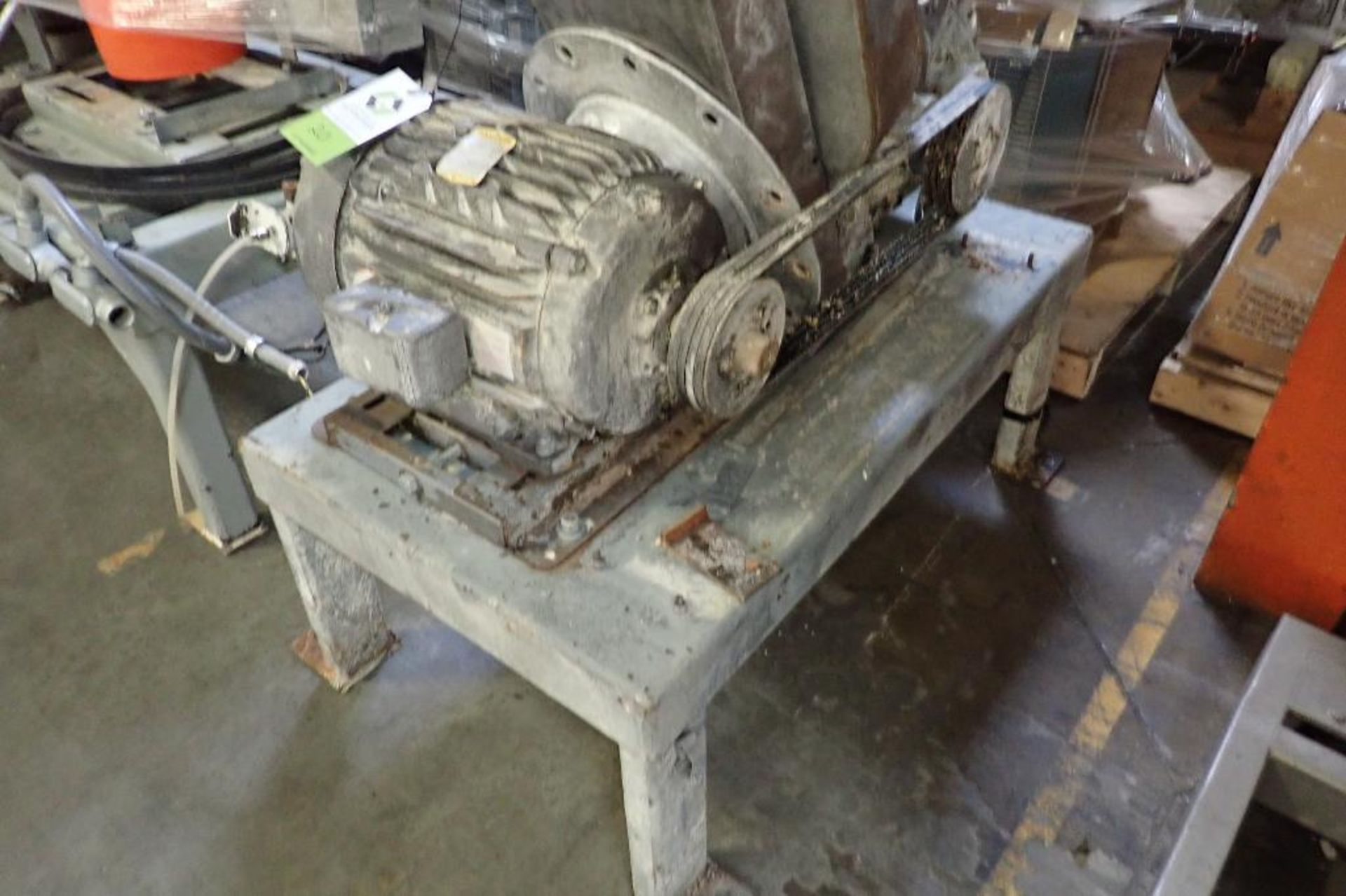 Universal rotary lobe blower, SN SP00020503, 20 hp motor **Rigging FEE: $50 ** - Image 5 of 7