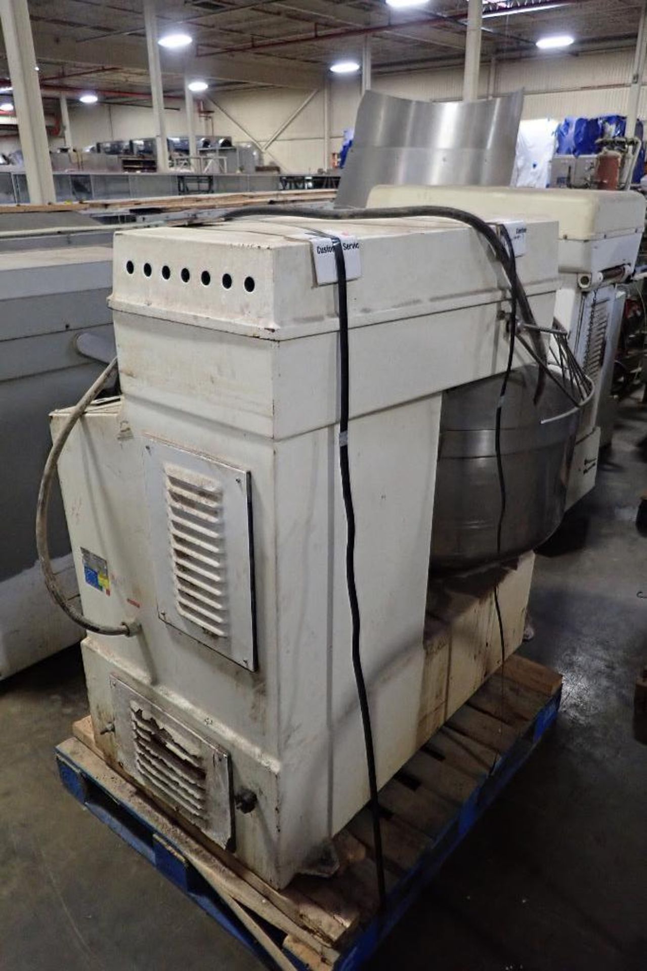 Empire spiral mixer, Model 200 A, SN 9410467, SS bowl 36 in. dia x 16 in. tall **Rigging FEE: $50 ** - Image 6 of 7