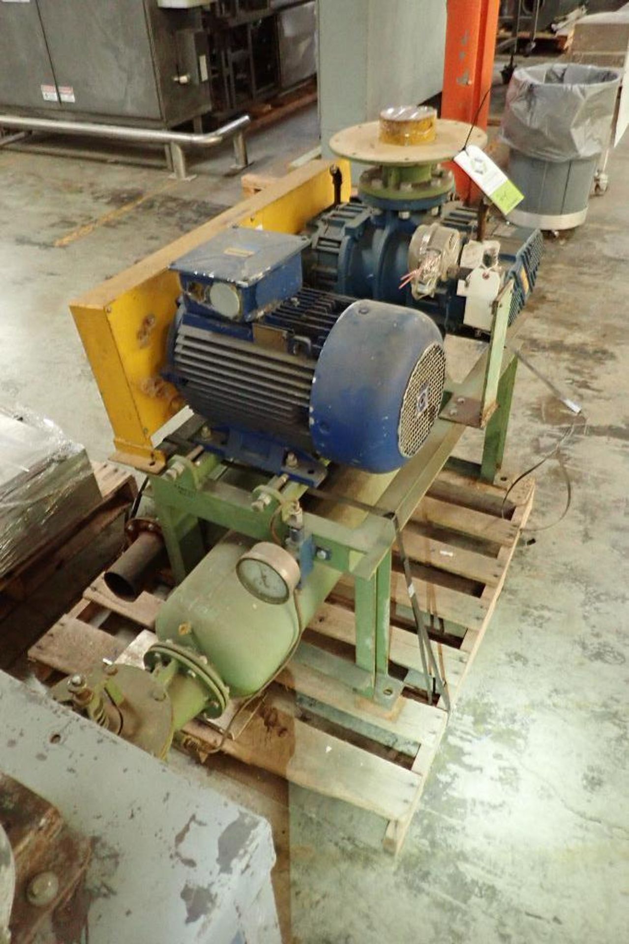 Rotary lobe blower package, Robuschi rotary lobe blower, Model RB50C/V, SN L8616 **Rigging FEE: $50 - Image 4 of 10