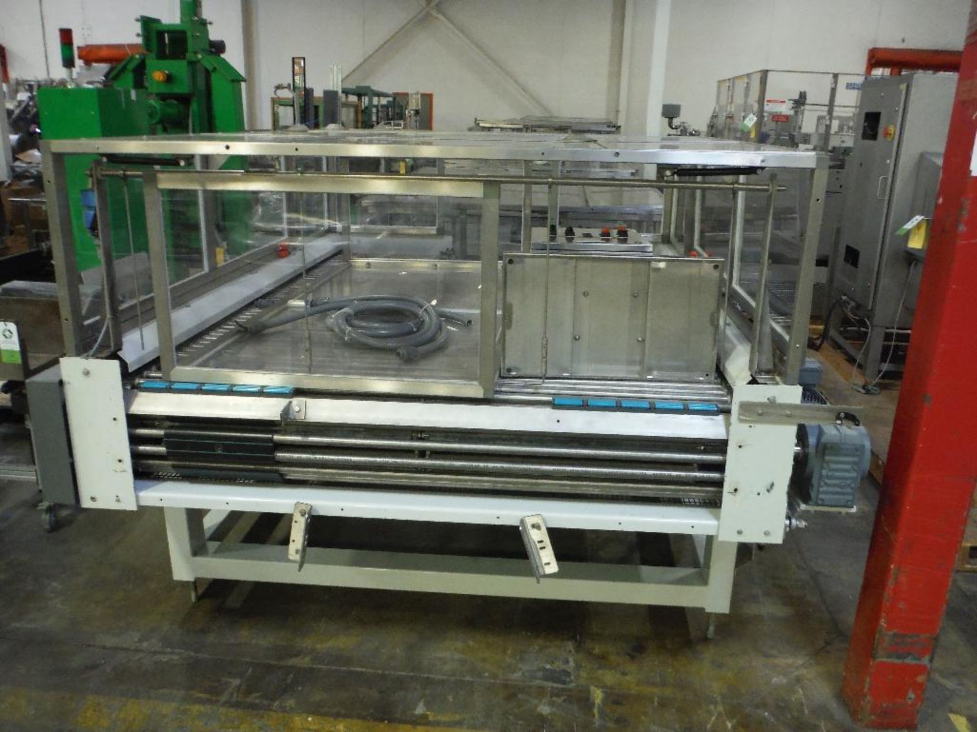 2007 Sidel divider conveyor, Model TDC_0005, SN 904835-SMMM0327, 98 in. long x 66 in. wide, with con - Bild 6 aus 12