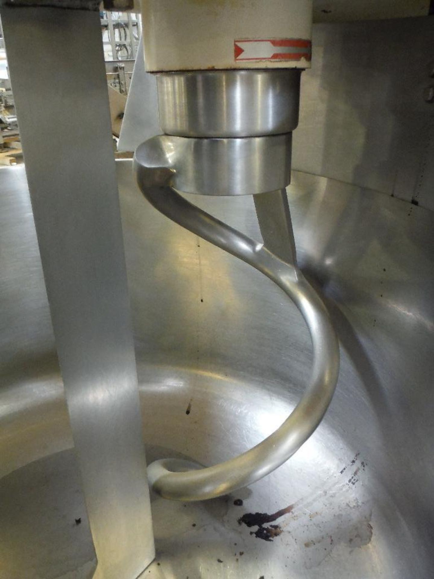 Colborne spiral mixer, Model 100-F, SN 108-86, SS bowl 28 in. dia x 16 in. deep **Rigging FEE: $100 - Image 5 of 9