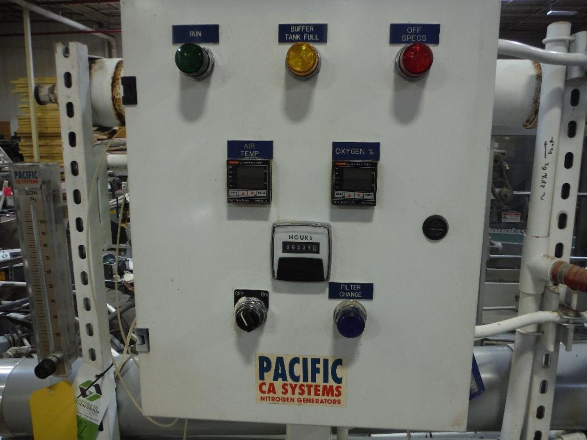 Pacific CA Systems nitrogen generator, Model 31-958 **Rigging FEE: $50 ** - Image 2 of 12