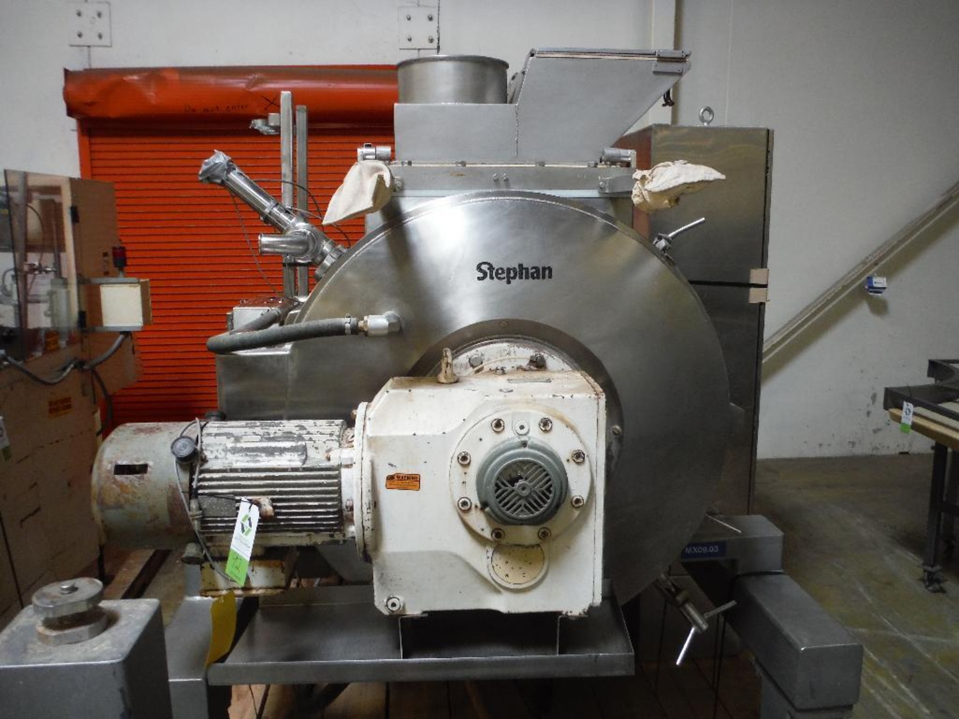 Stephan high speed jacketed mixer, Model TK_600, SN 714583, 43 in. bowl diameter x 26 in. deep, with - Image 3 of 29