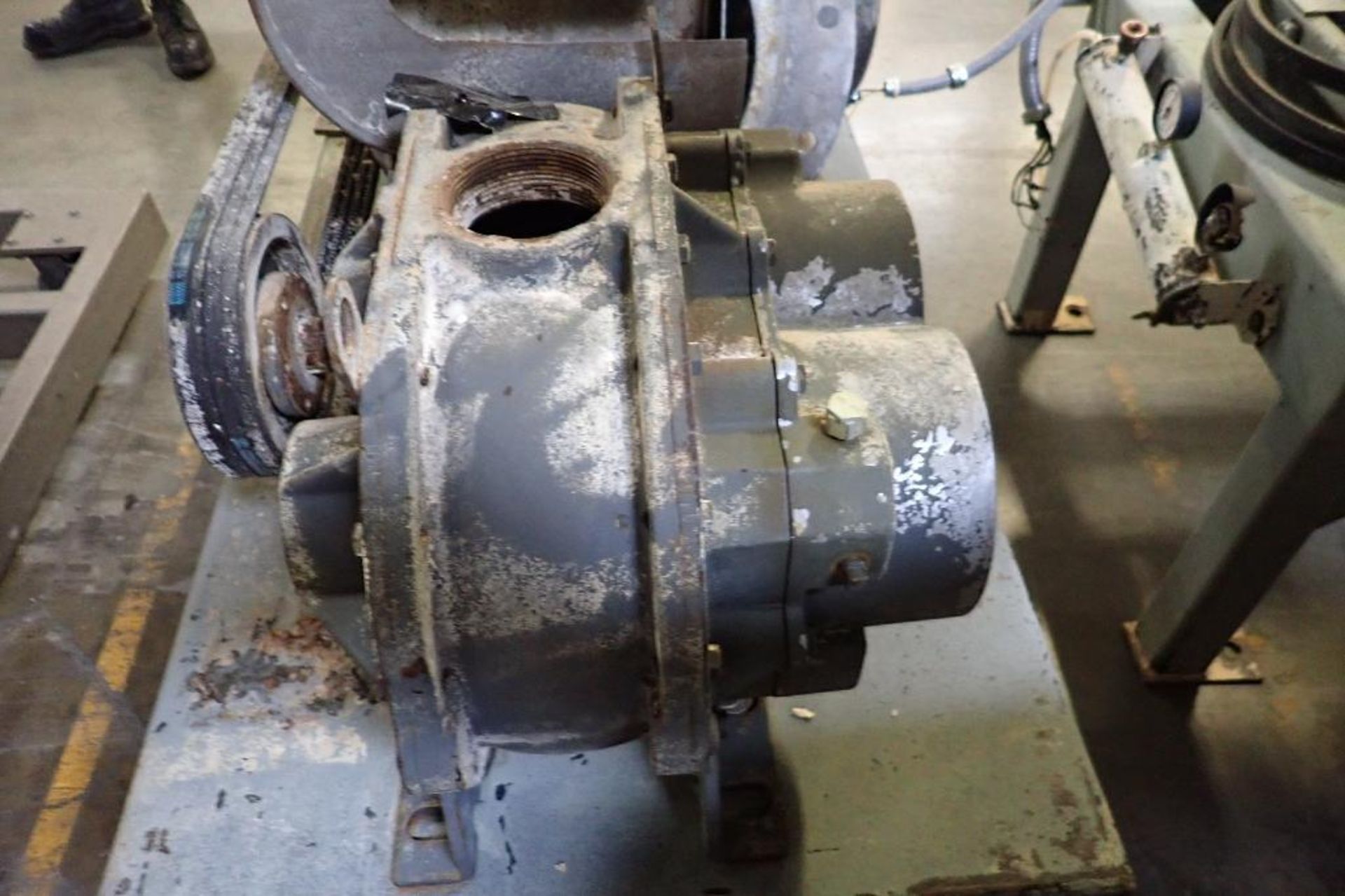 Universal rotary lobe blower, SN SP00020503, 20 hp motor **Rigging FEE: $50 ** - Image 3 of 7