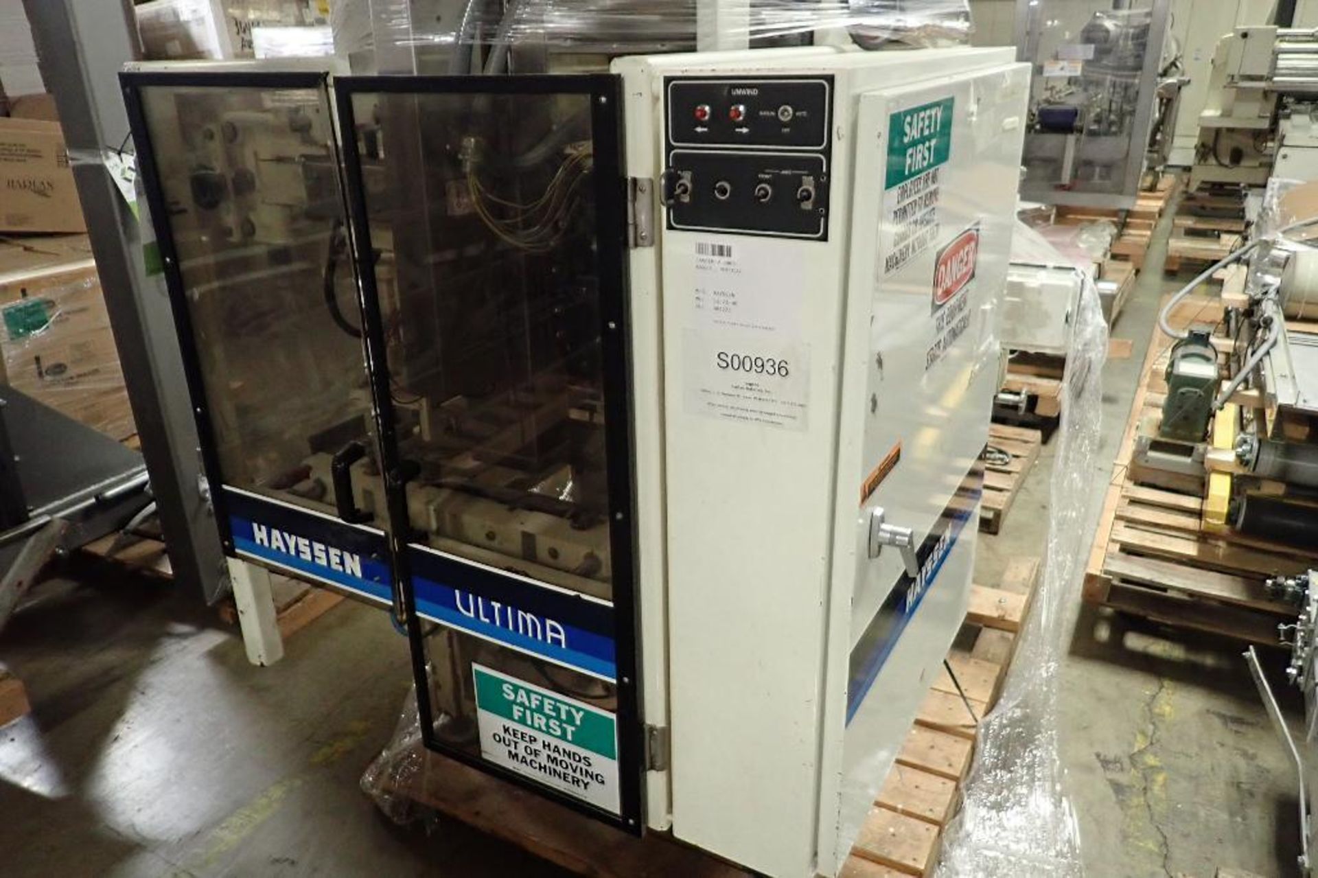 1994 Hayssen Yamato data weigh 8 head scale, Model ADW-508MD, SN 084026/930442, 8 g to 1000 g capaci - Image 22 of 34