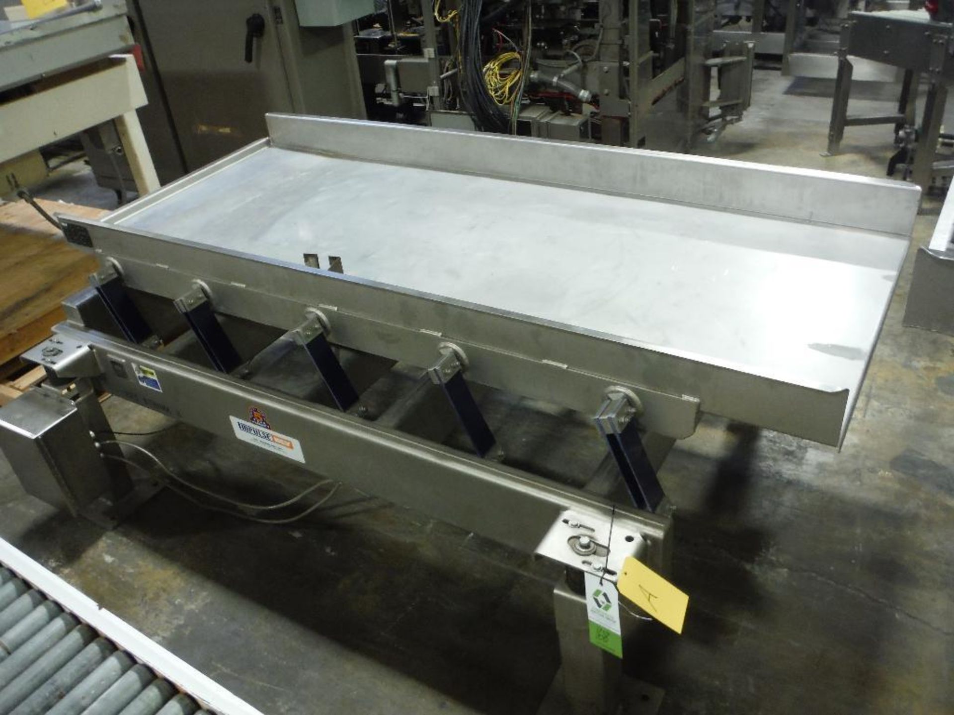 Key Impulse vibratory conveyor, Model 436205-1, SN 07-179399, 88 in. long x 36 in. wide x 30 in. tal - Image 2 of 6