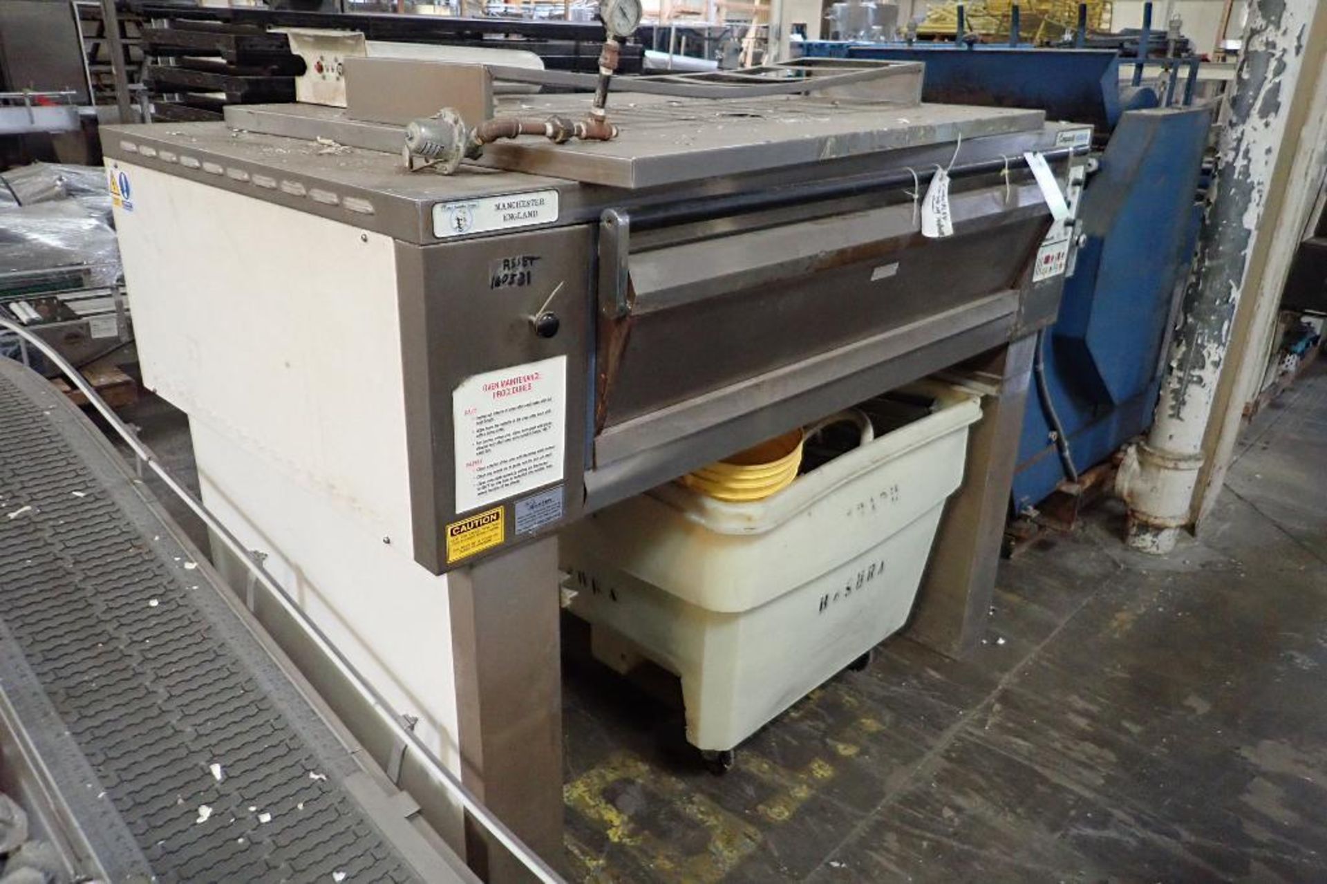 1996 Tom Chandley stone plate oven, Model MOD-MK4-MTS-1-3-8, SN 12157, 54 in. wide x 30 in. deep bak - Image 7 of 11