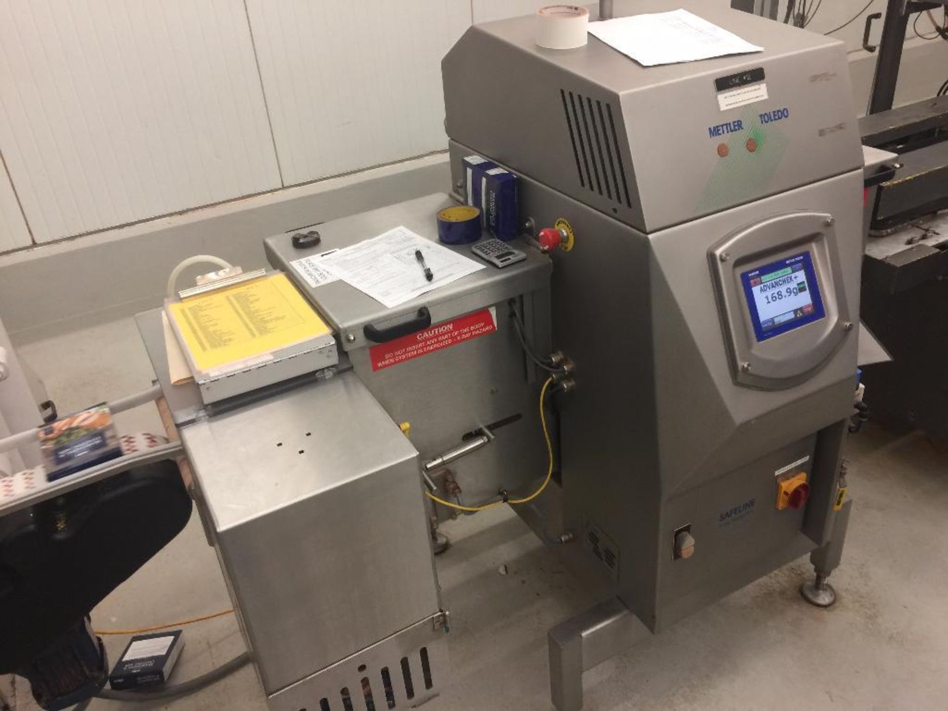 2010 Mettler Toledo Safeline x-ray inspection, model SmartChek30, s/n X6236910, 16 in. wide x 12 in.