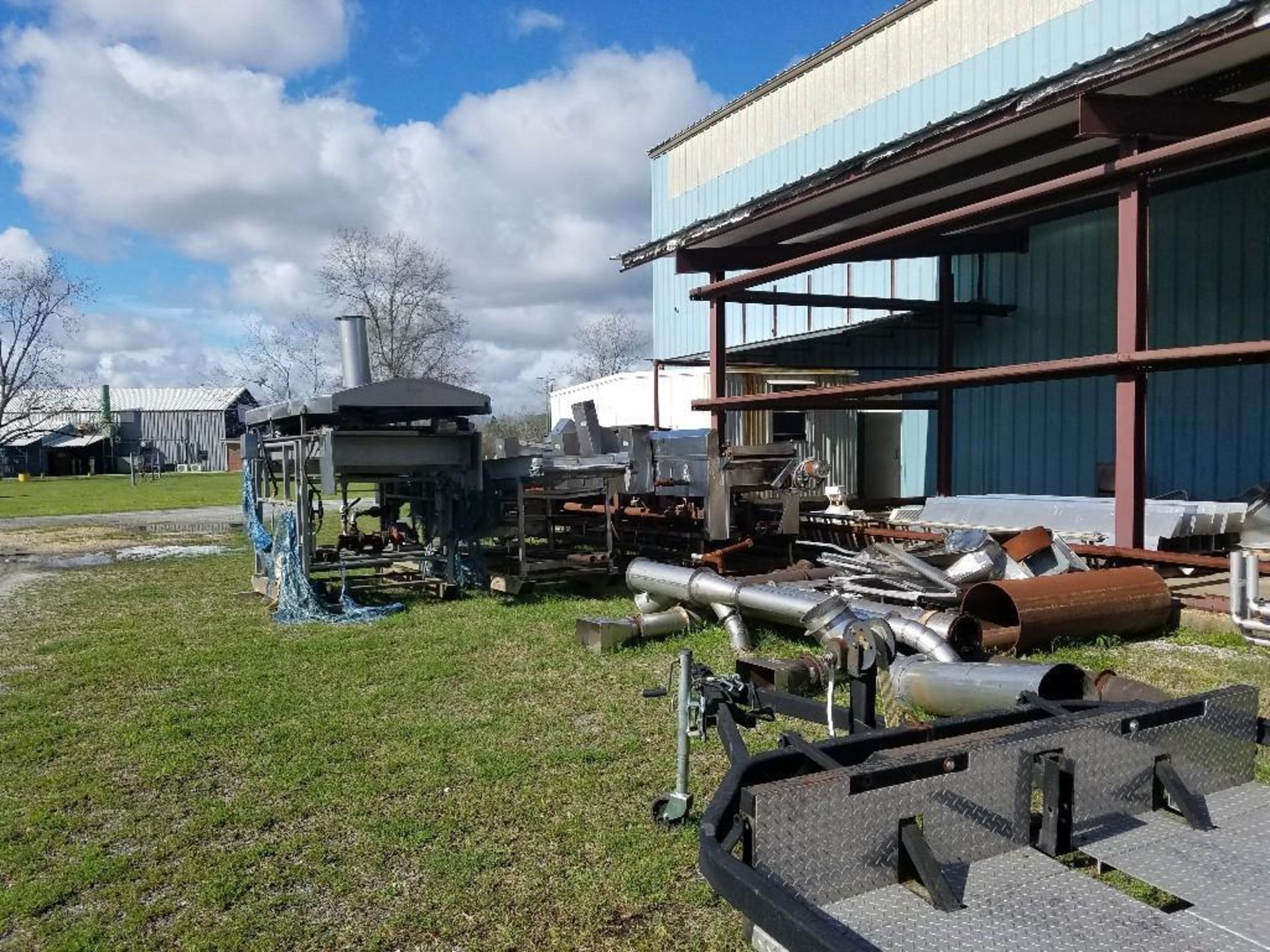 Nut roaster and associated parts, stored outside - ** Located in Dothan, Alabama ** Rigging Fee: $50