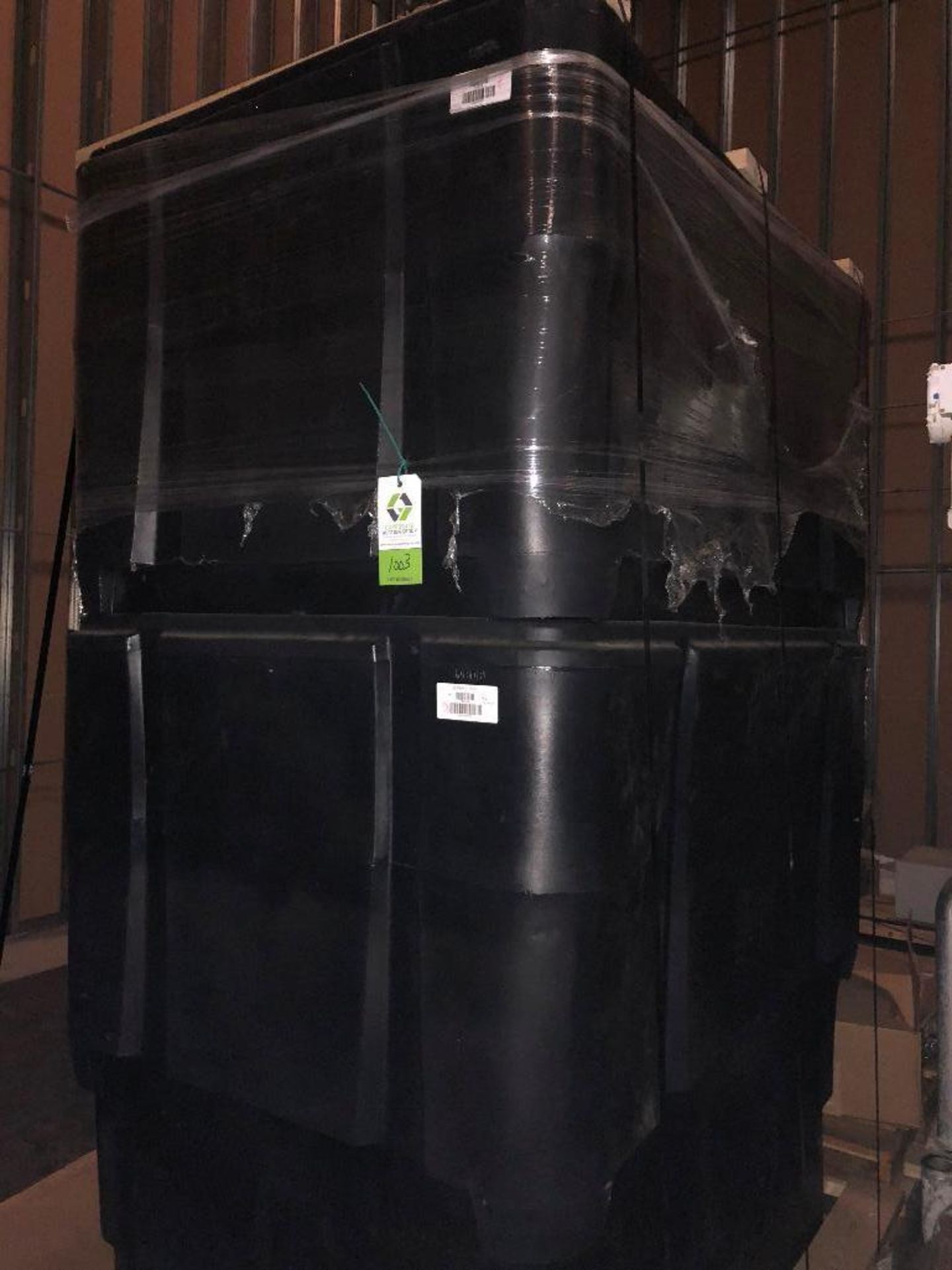 (2) new poly totes, 64 in. long x 44 in. wide x 60 in. tall - ** Located in Dothan, Alabama ** Riggi - Image 3 of 3