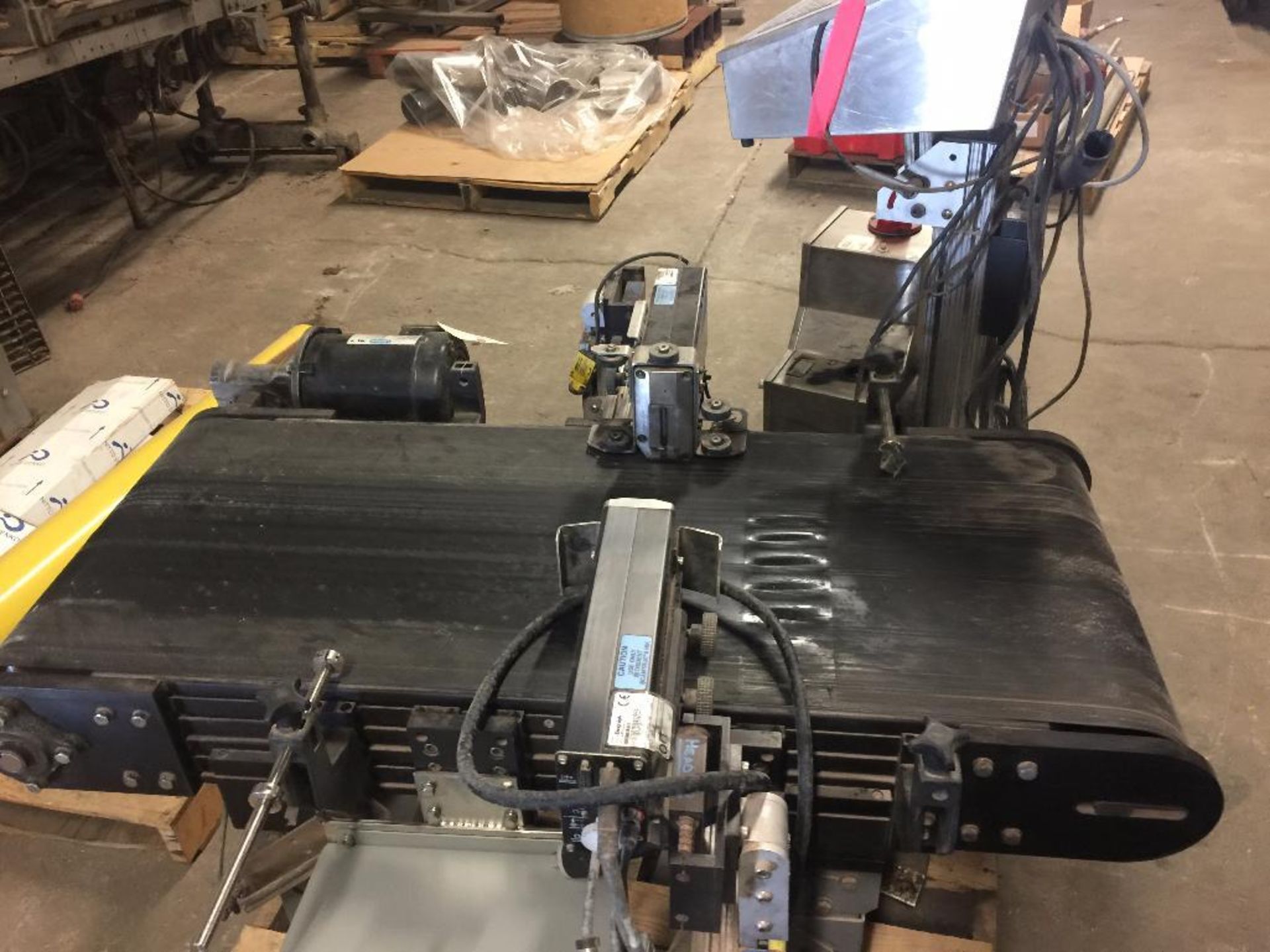 Diagraph case coder and conveyor. - ** Located in Medina, New York ** Rigging Fee: $175