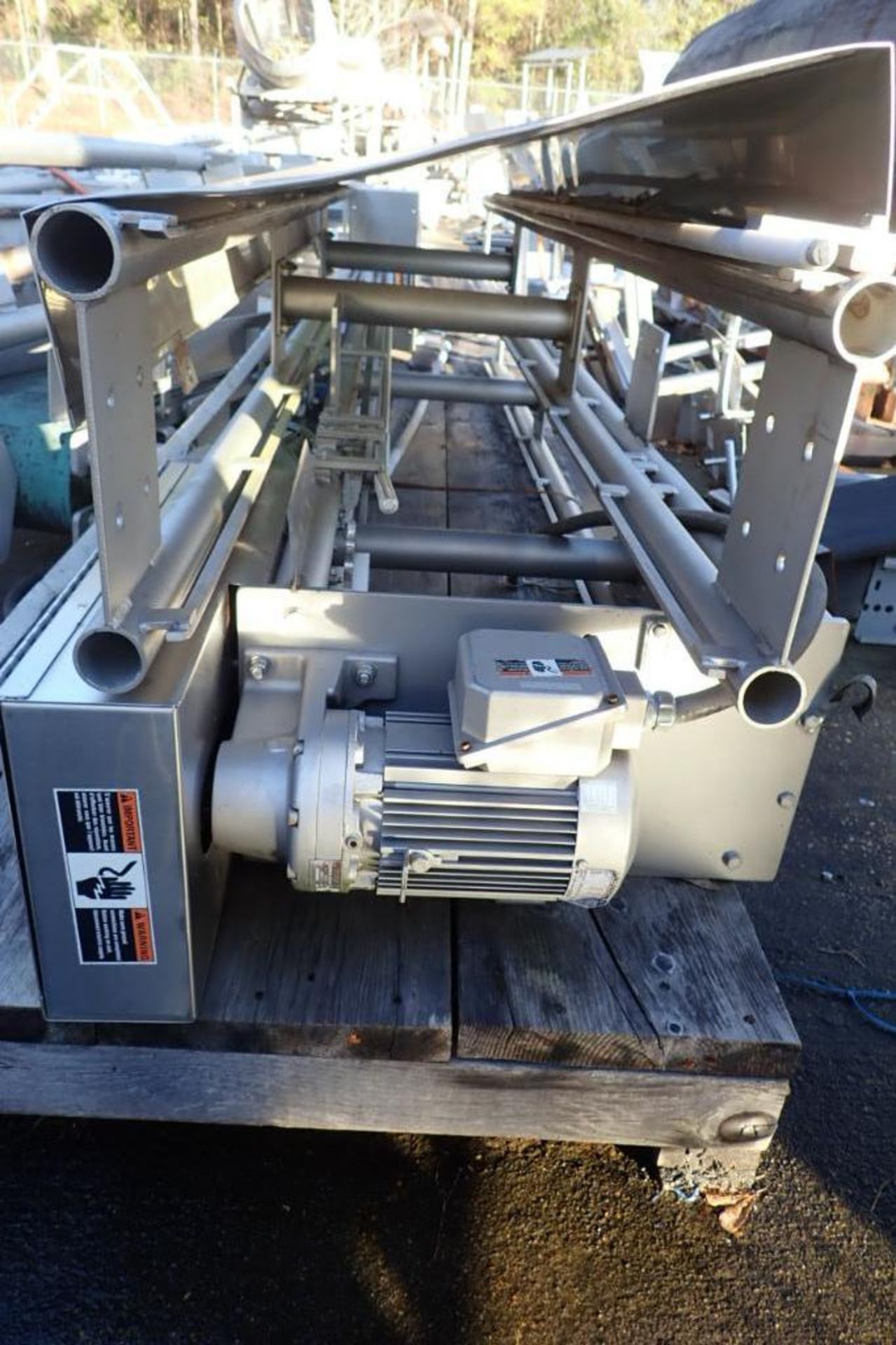 (2) RBM SS Z conveyor frames, fits 14 in. wide belt - ** Located in Dothan, Alabama ** Rigging Fee: - Image 6 of 11
