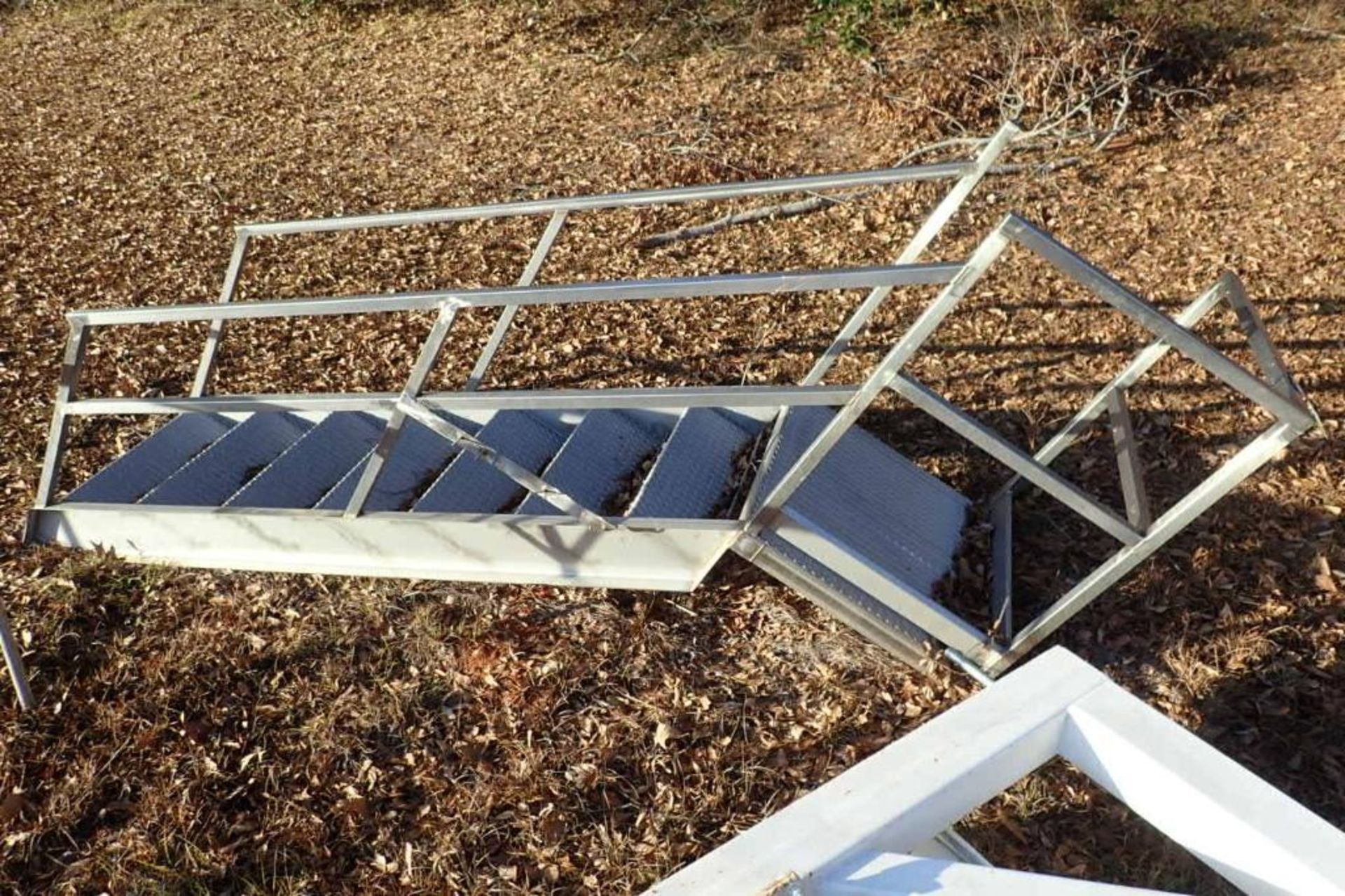 SS 7-step platform, 30 in. x 34 in. platform - ** Located in Dothan, Alabama ** Rigging Fee: $100