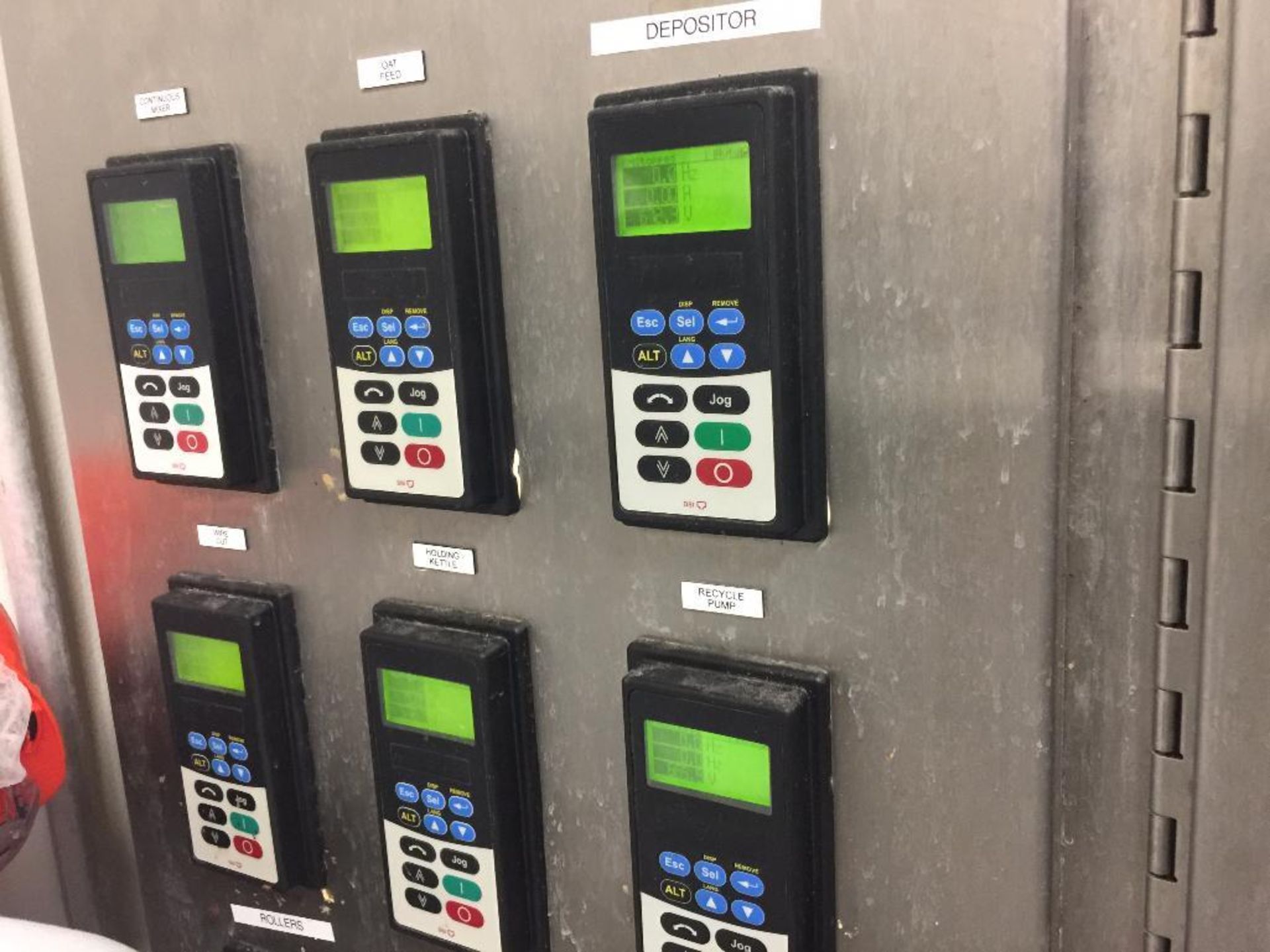 Kettle and conveyor control panel, SS construction, 50 in. x 14 in. x 75 in. tall. - ** Located in S - Image 3 of 5