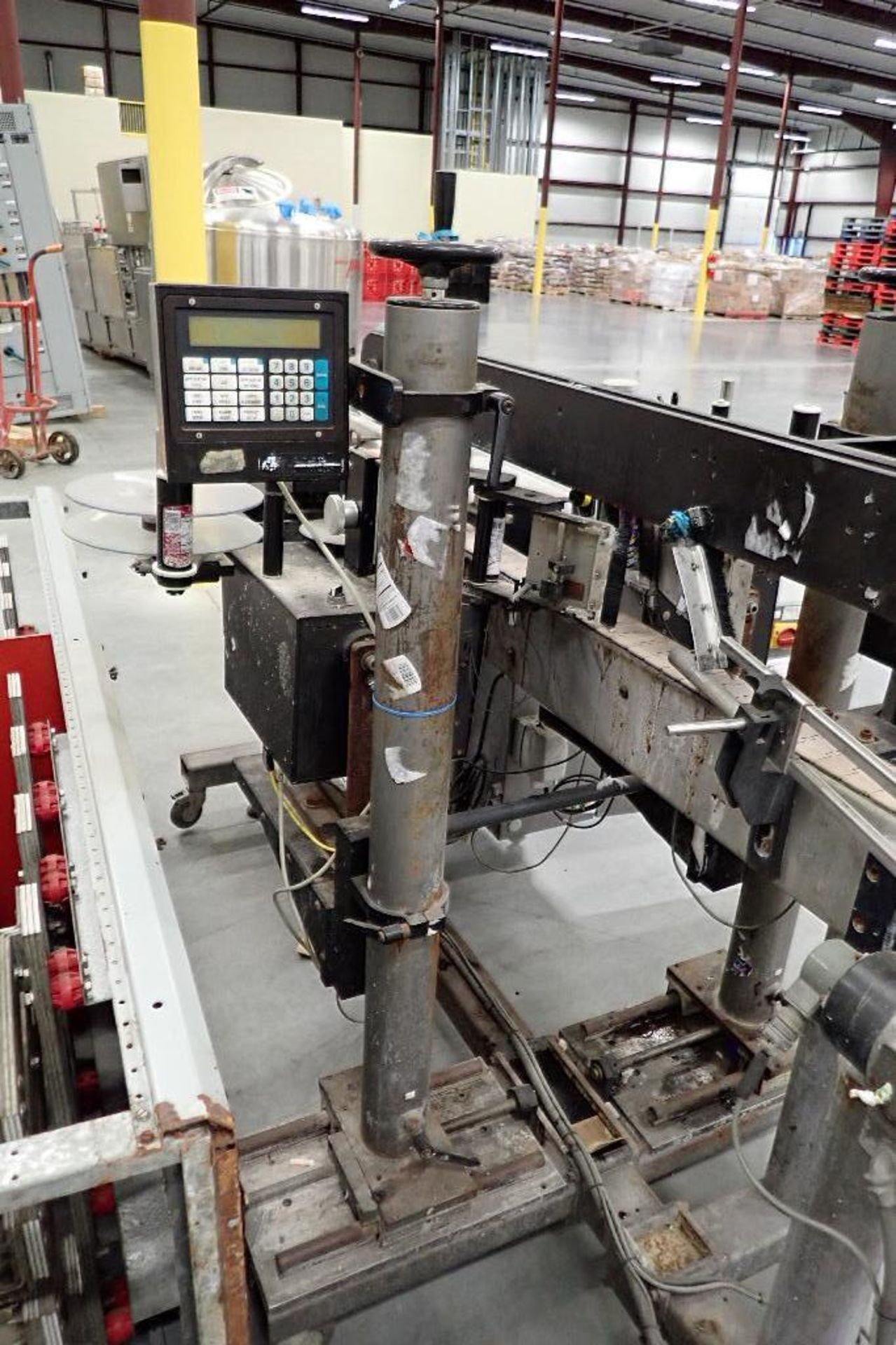 CTM front and back pressure sensitive labeler, conveyor, controls. - ** Located in Buckner, Kentucky - Image 4 of 12