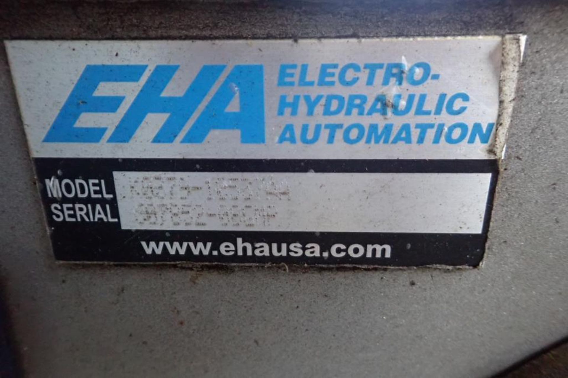 EHA hydraulic power pack, 5 hp motor, 36 in. long x 24 in. wide x 19 in. tall tank - ** Located in D - Image 8 of 8