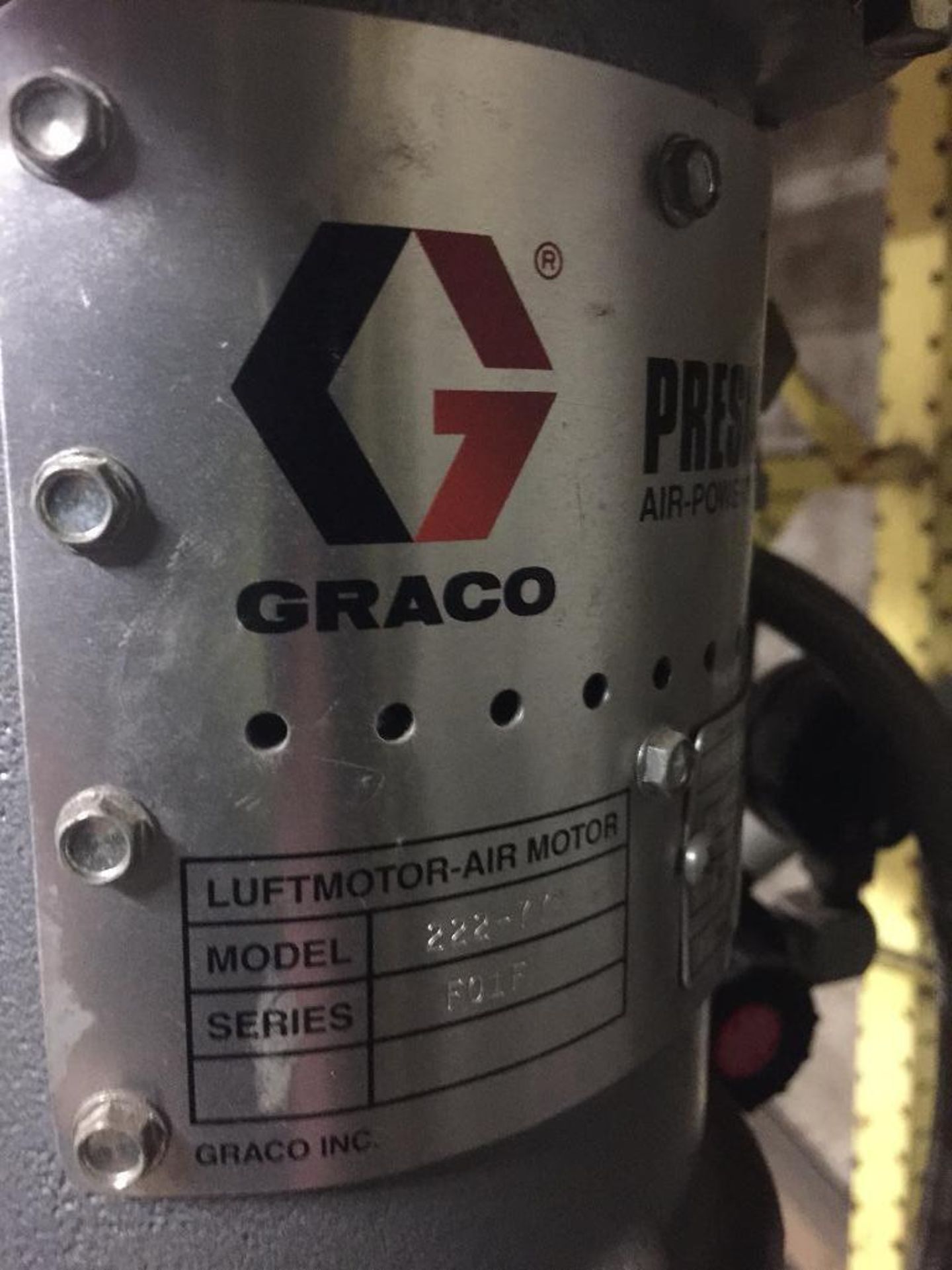 (2) Graco barrel pumps on carts. - ** Located in Medina, New York ** Rigging Fee: $100 - Image 2 of 5