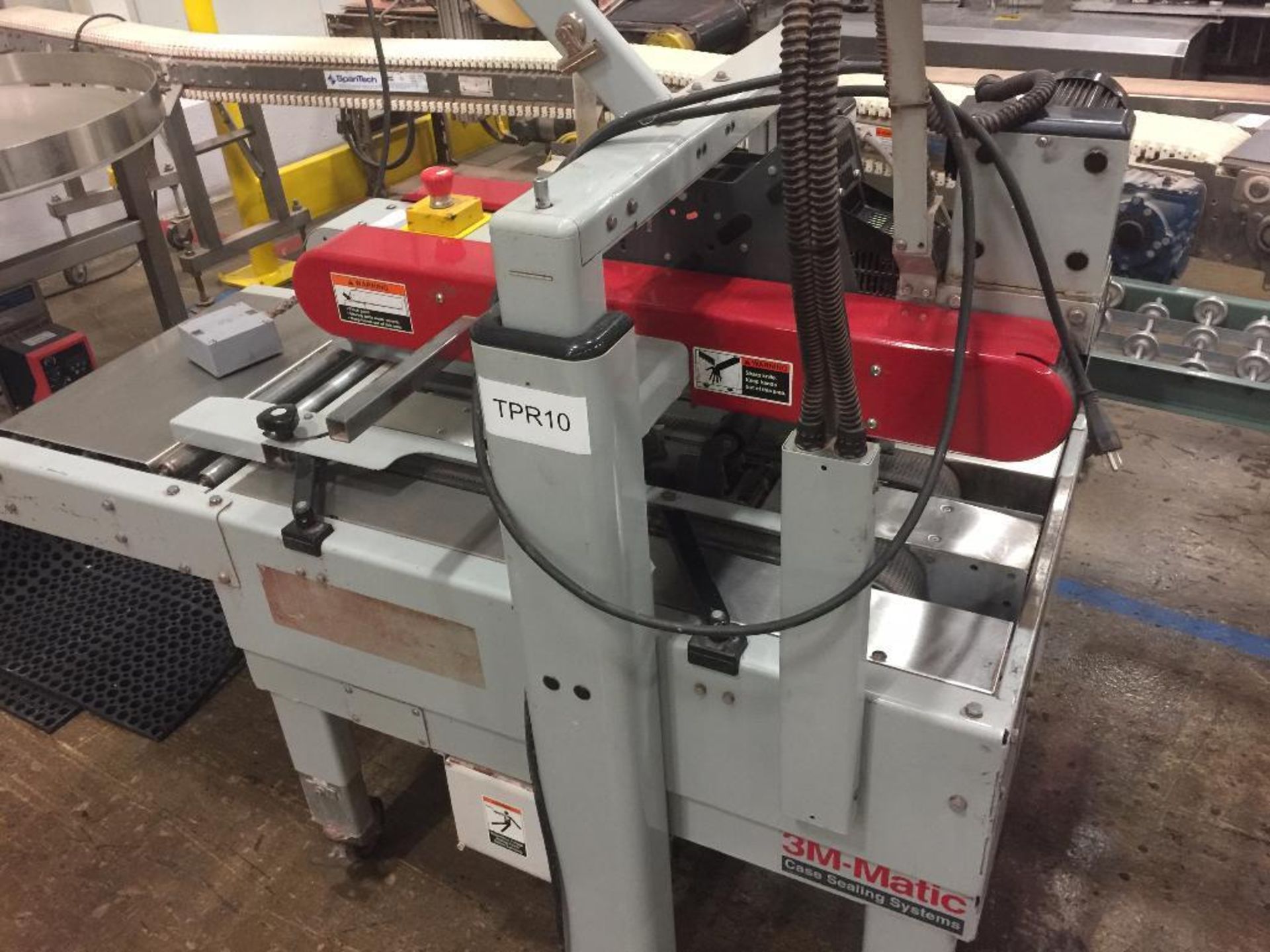 2010 3m-Matic 700A adjustable case sealer, type 40800, s/n 50257, top and bottom tape heads. (TPR10)