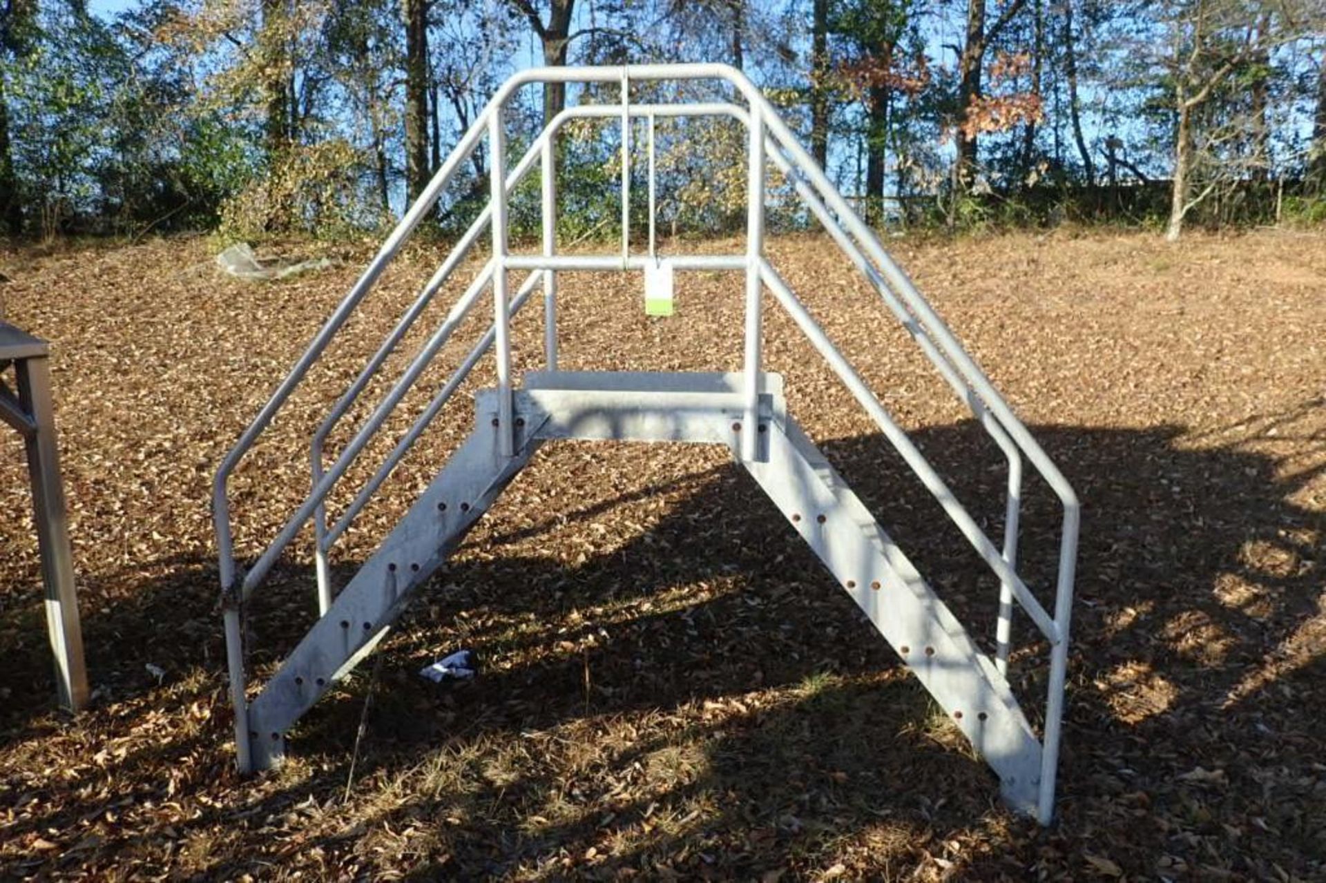 (2) SS 6-step crossovers, 24 in. wide x 47 in. clearance - ** Located in Dothan, Alabama ** Rigging