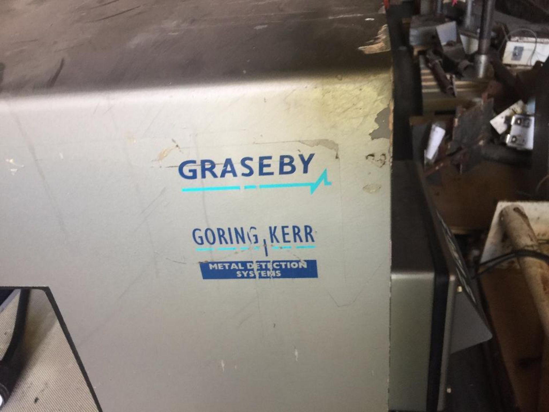 Graseby case metal detector, 22 in. x 17 in. tall, with conveyor. - ** Located in Medina, New York * - Image 2 of 4