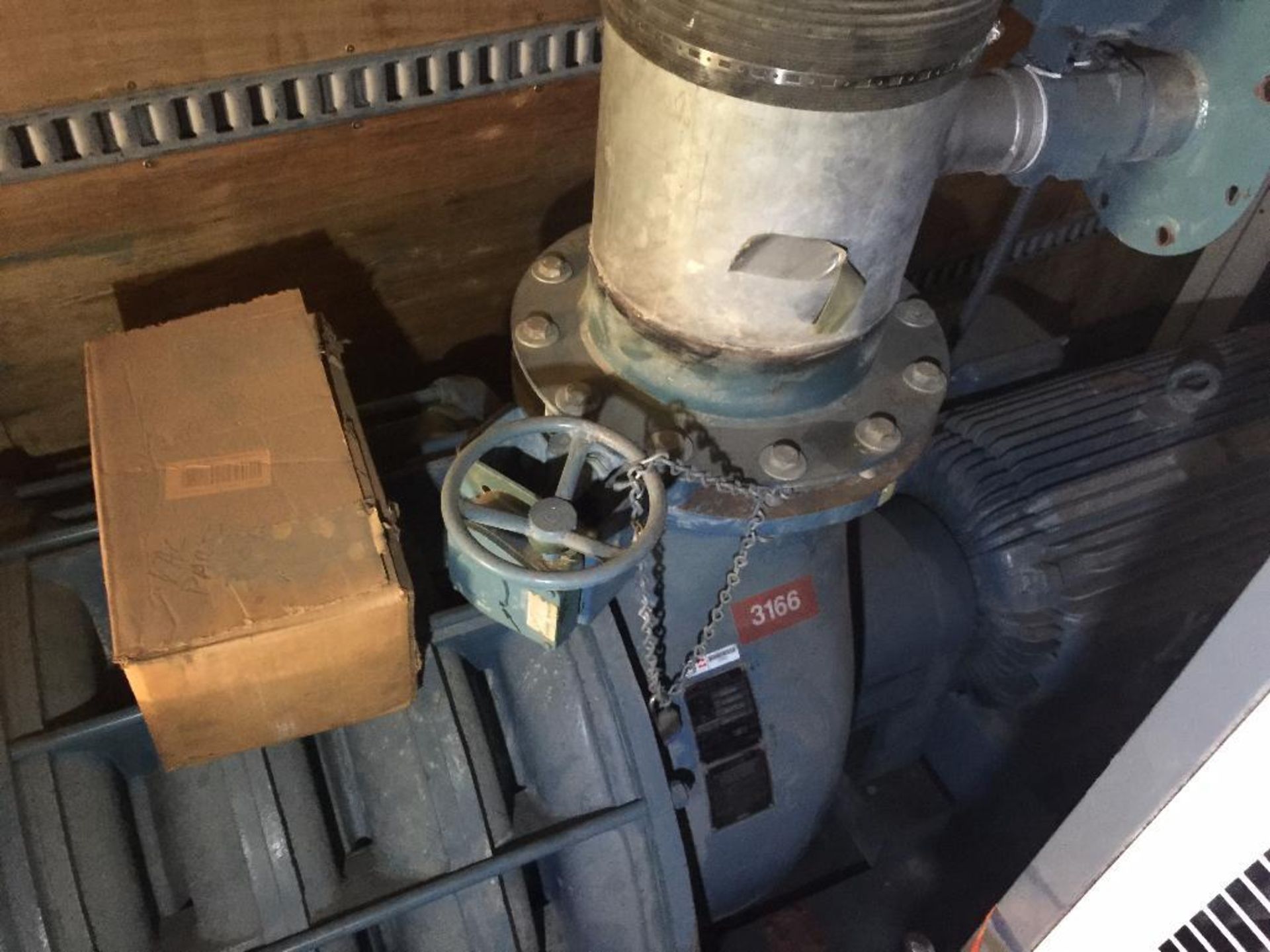 Hoffman centrifugal exhauster, model 76104A, s/n M077100, 200 hp motor. - ** Located in Medina, New