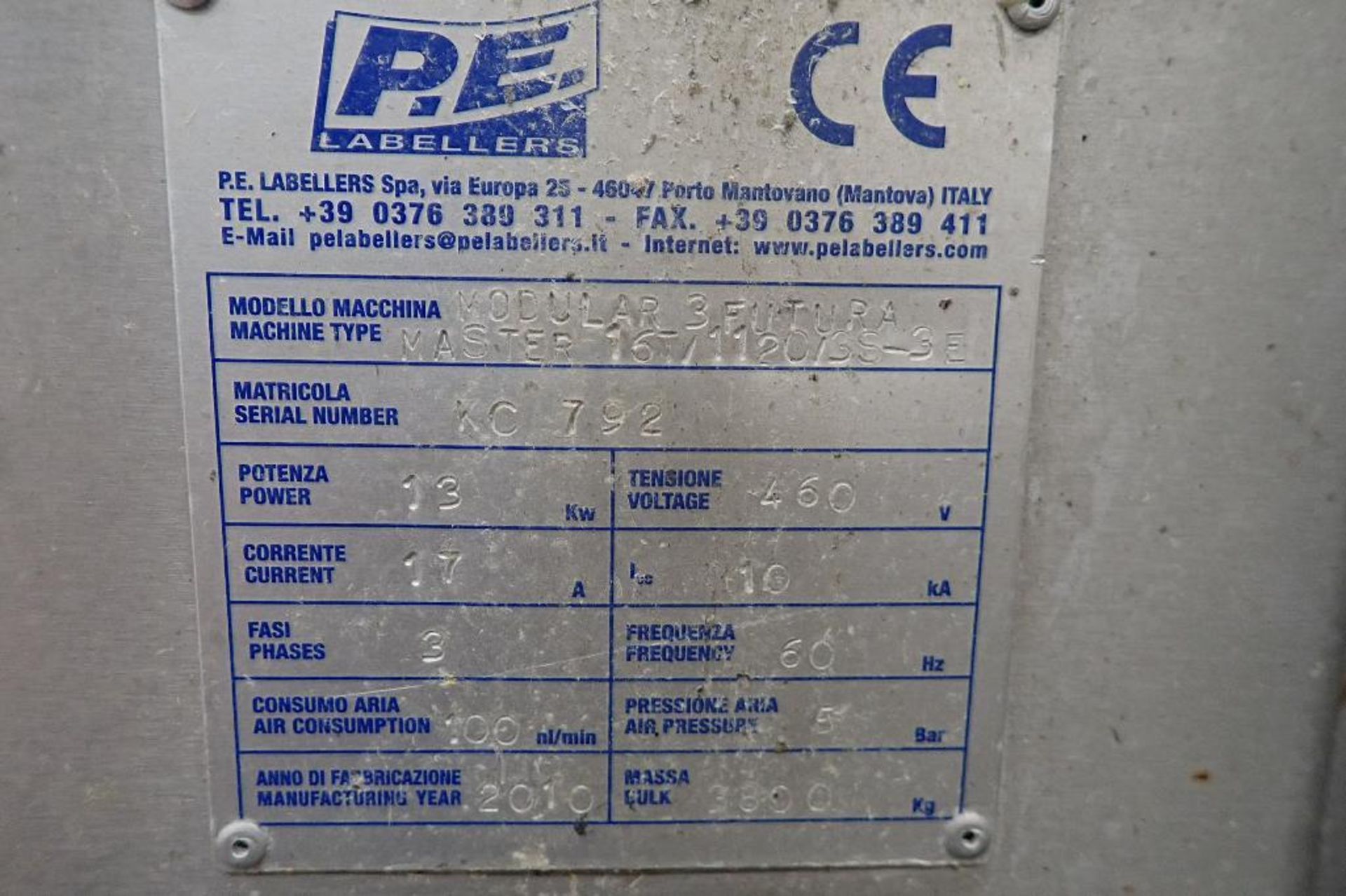 PackLab PE labeler, controls, Nordson hot glue pump, conveyor. - ** Located in Buckner, Kentucky ** - Image 14 of 24