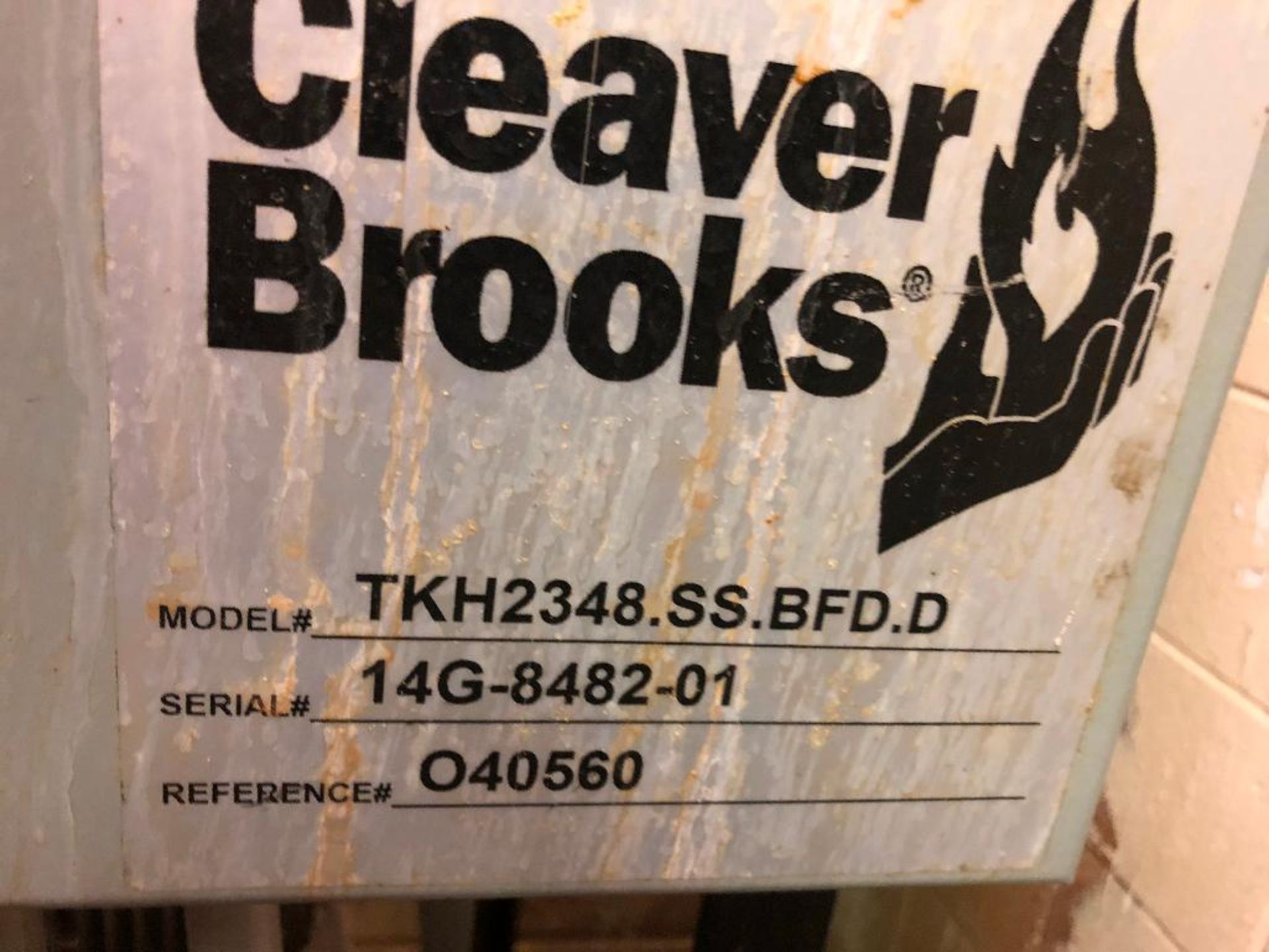 Cleaver Brooks boiler, heat exchanger, water feed, water softener - ** Located in South Beloit, Illi - Image 13 of 19