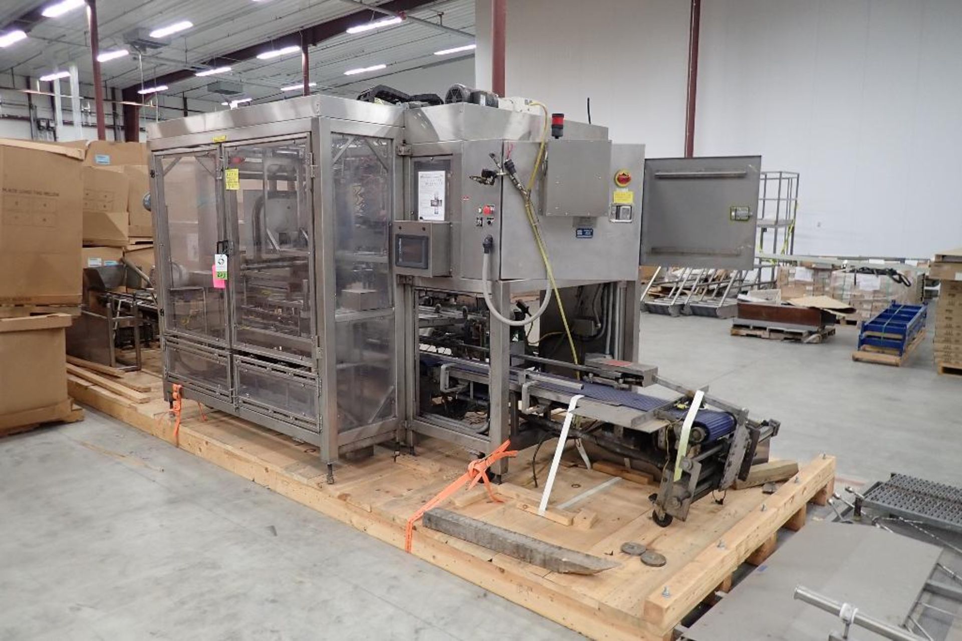 Osgood cup packer that goes with cup filler, controls. - ** Located in Buckner, Kentucky ** Rigging