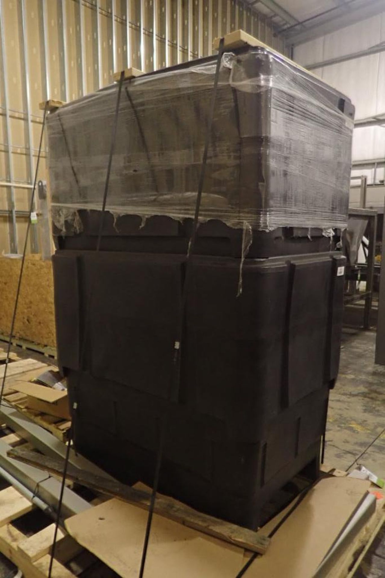 (2) new poly totes, 64 in. long x 44 in. wide x 60 in. tall - ** Located in Dothan, Alabama ** Riggi