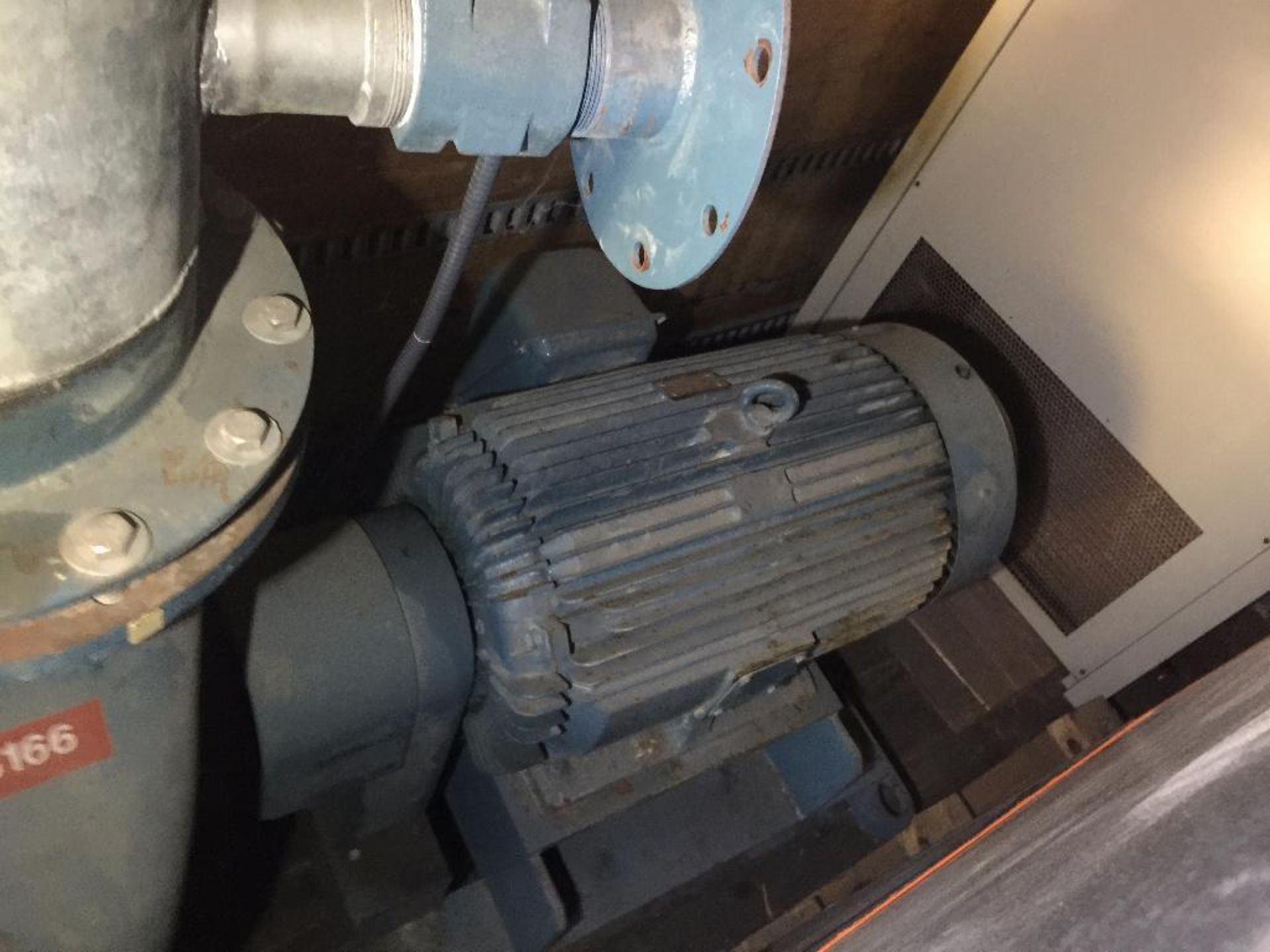 Hoffman centrifugal exhauster, model 76104A, s/n M077100, 200 hp motor. - ** Located in Medina, New - Bild 3 aus 4