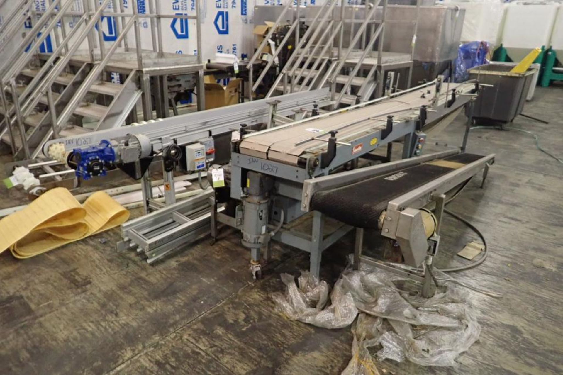 (5) assorted conveyors, mild steel frames, various sizes - ** Located in Dothan, Alabama ** Rigging - Bild 6 aus 15