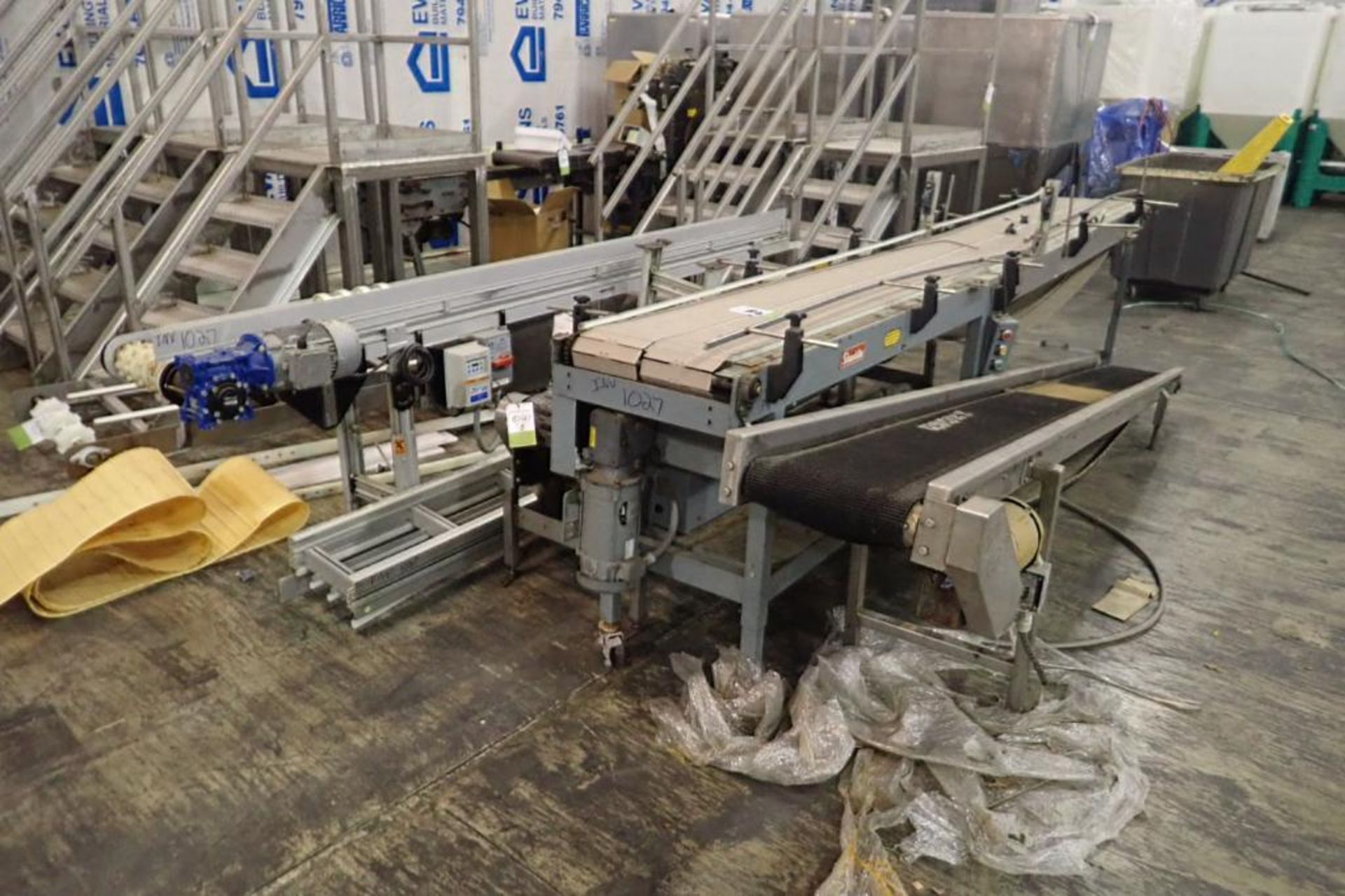 (5) assorted conveyors, mild steel frames, various sizes - ** Located in Dothan, Alabama ** Rigging - Image 6 of 15