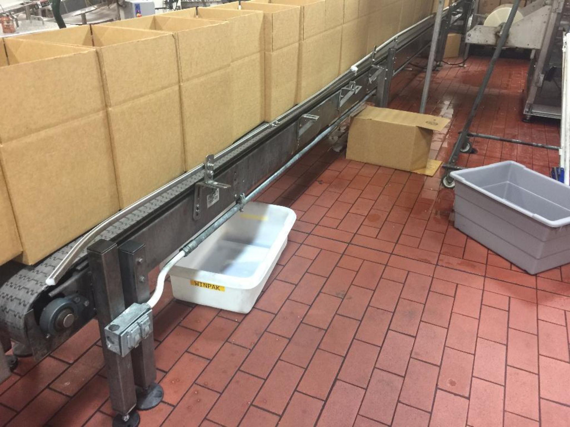 Plastic belt conveyor {Located in College Park, GA}
