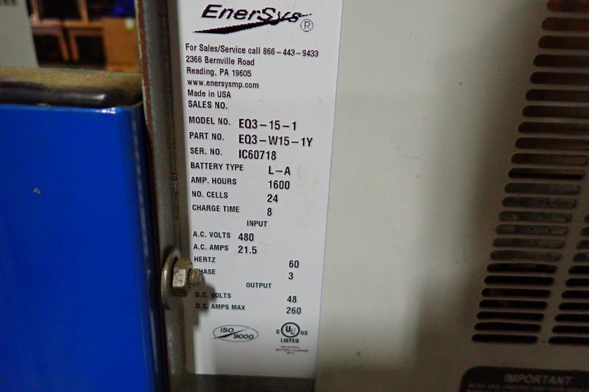 Enforcer 48V battery charger {Located in Plymouth, IN} - Bild 5 aus 5